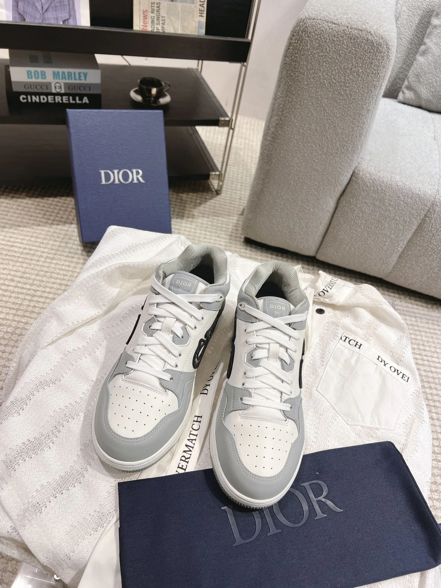 Кроссовки Мужские Christian Dior 628338