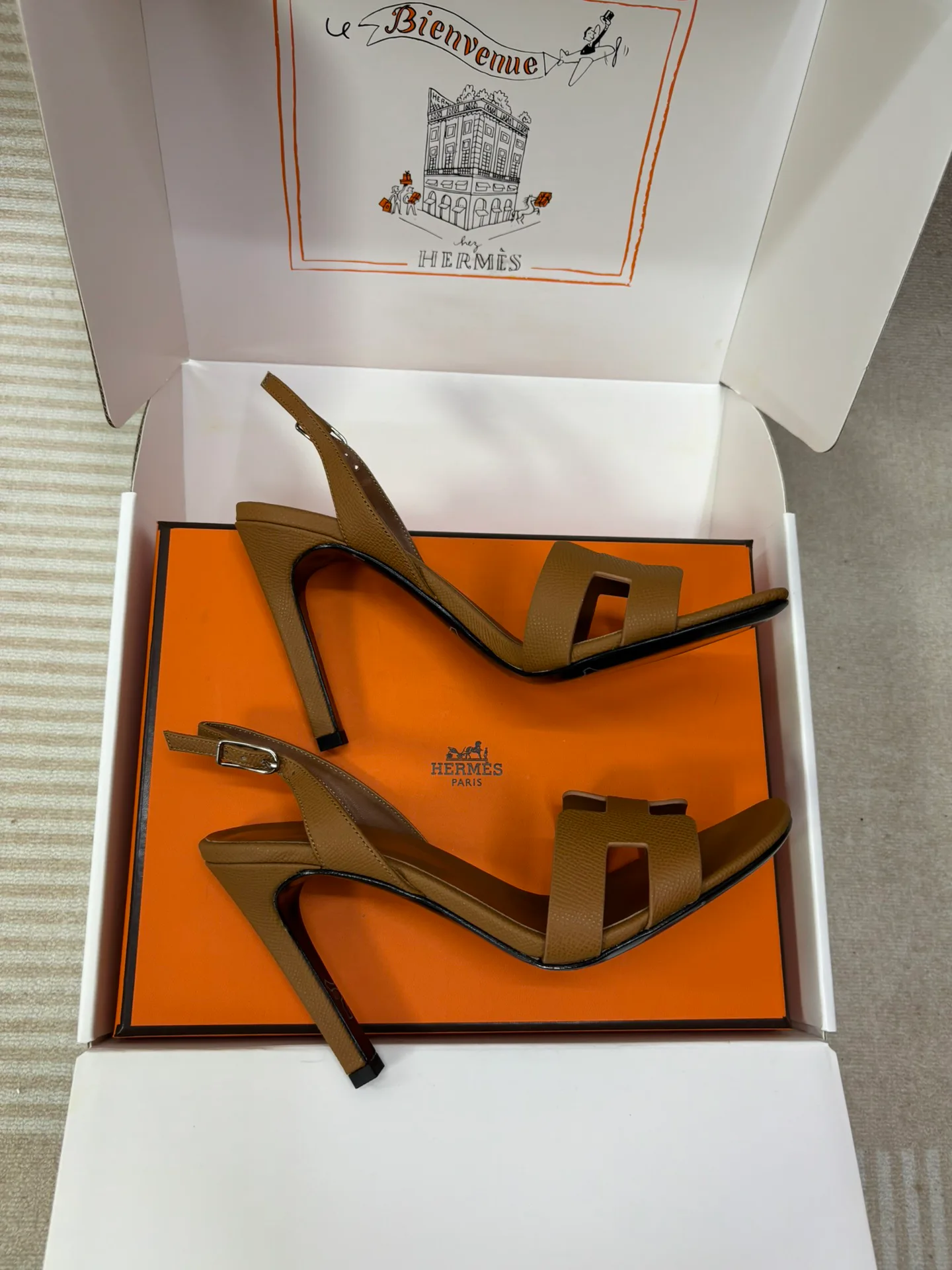 Босоножки Женские Hermes 12597658