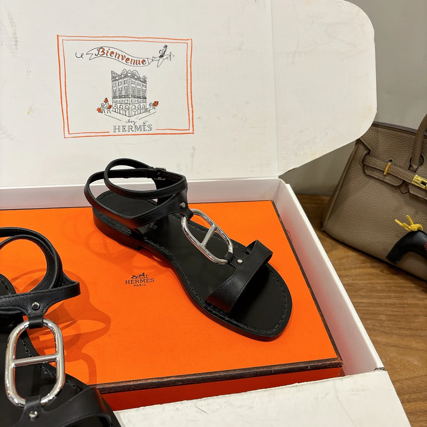 Босоножки Женские Hermes 11540566