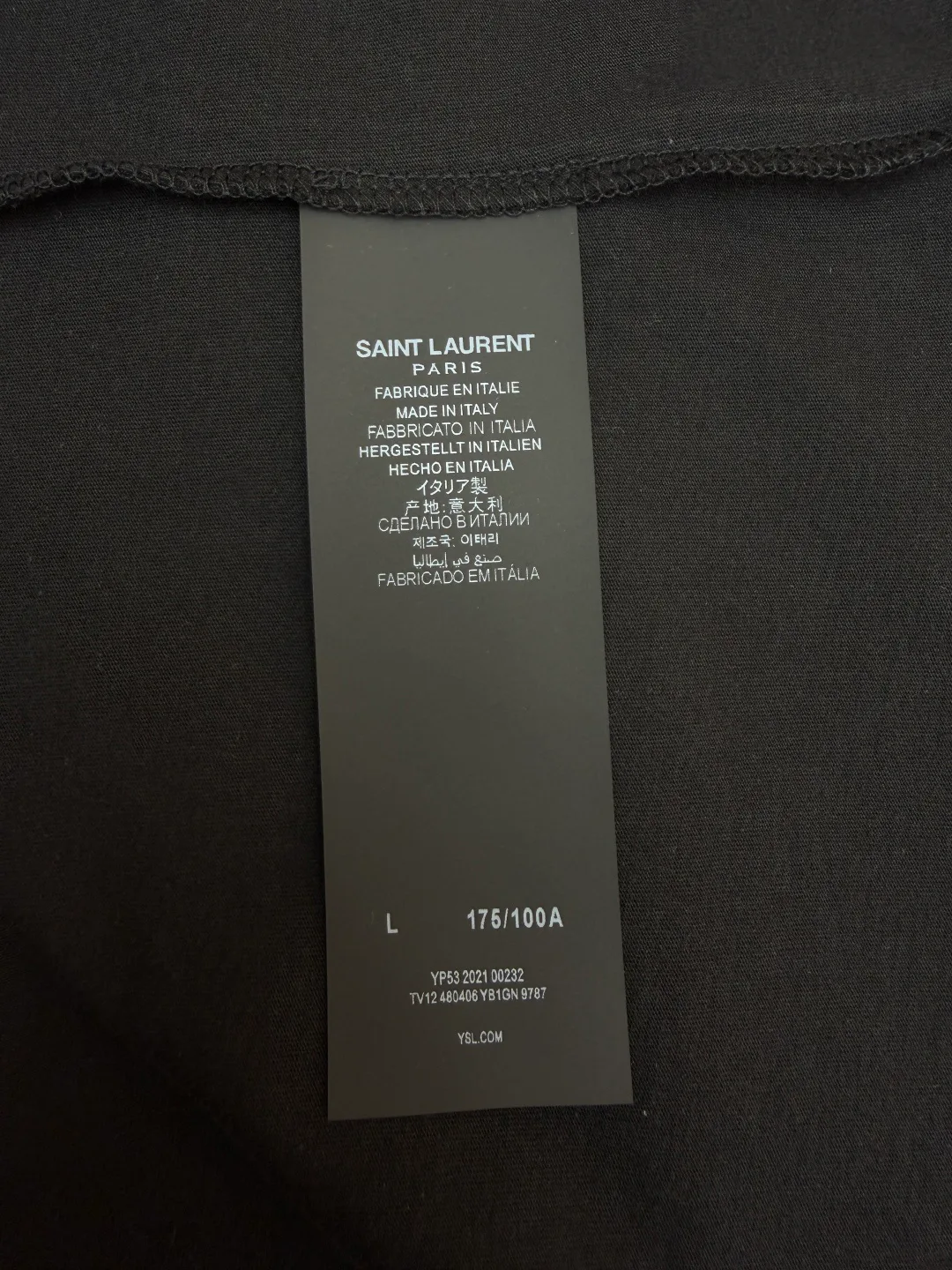 Футболки Мужские Saint Laurent 11430013
