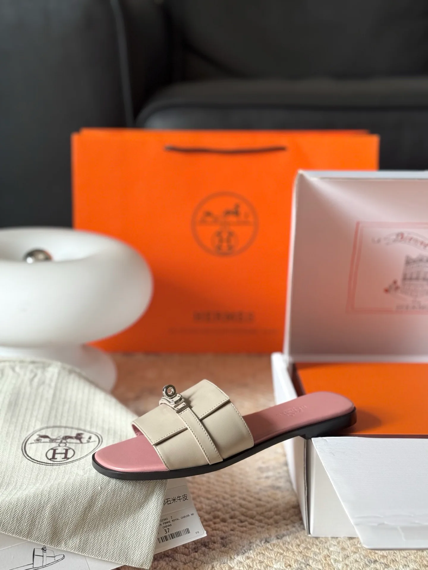 Шлепанцы Женские Hermes 14335129