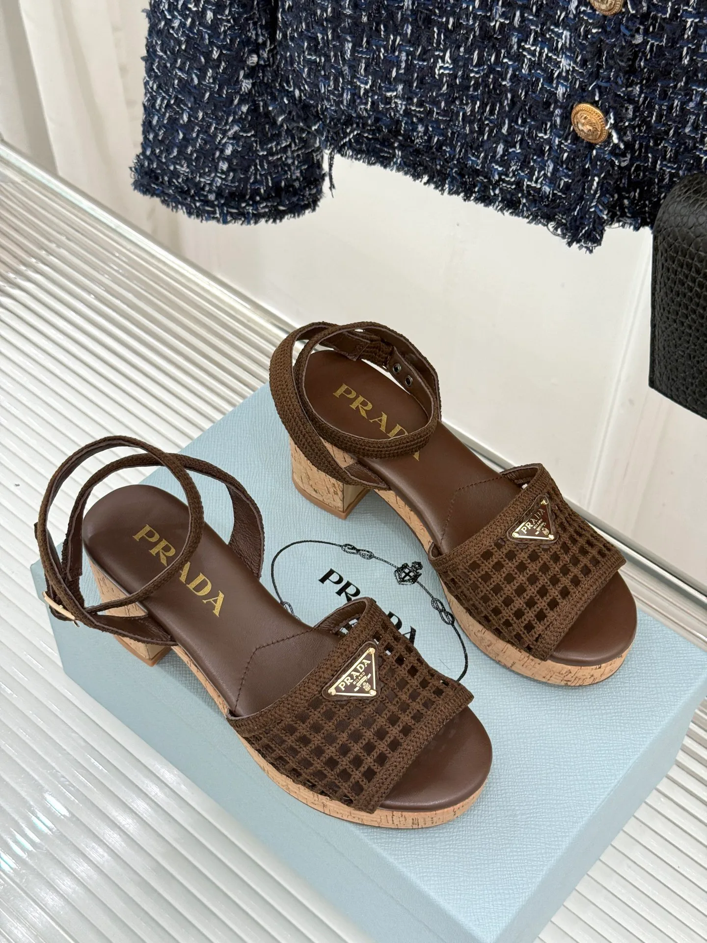 Босоножки Женские Prada 17467513