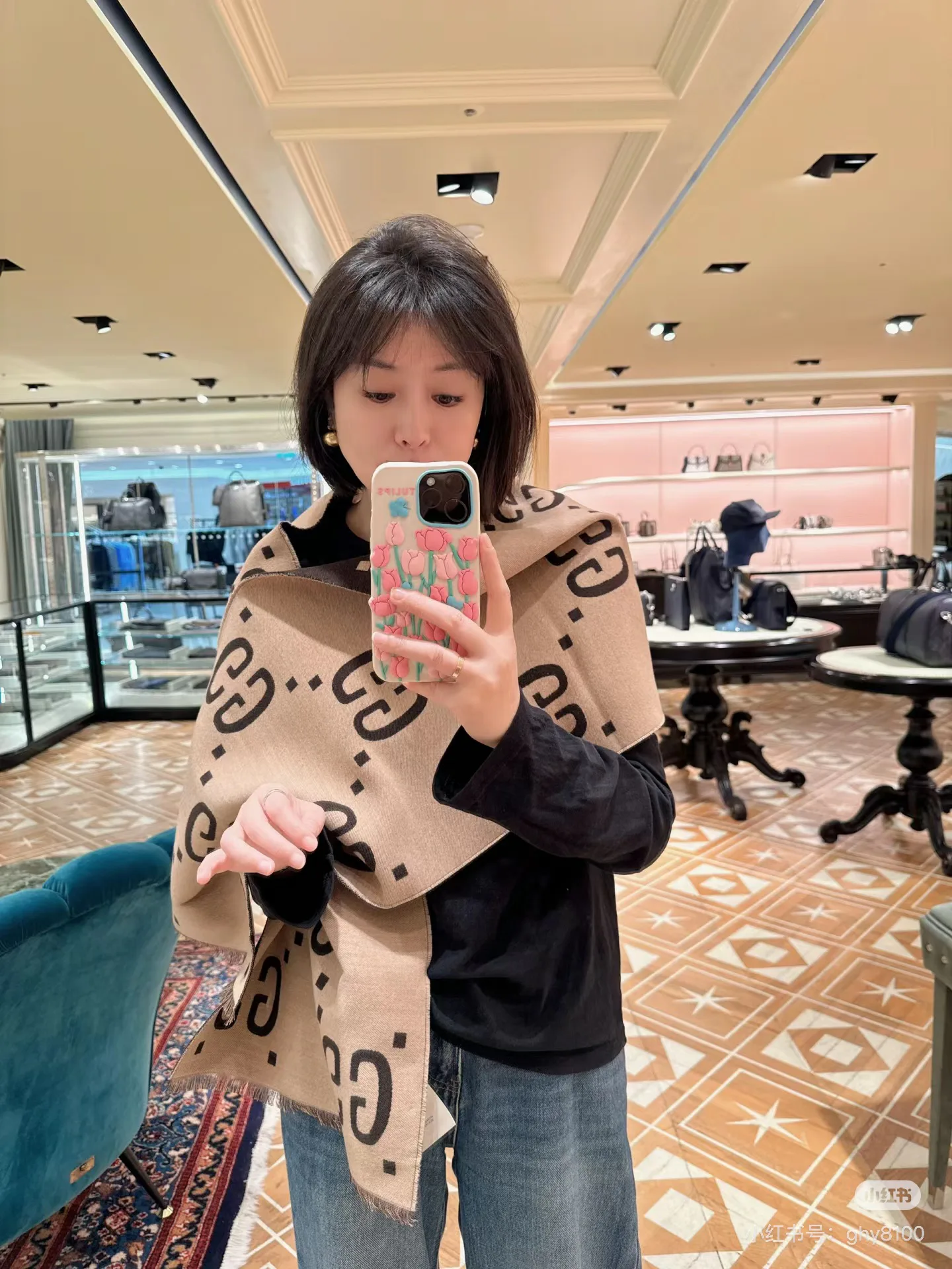 Шарфы Gucci 310232