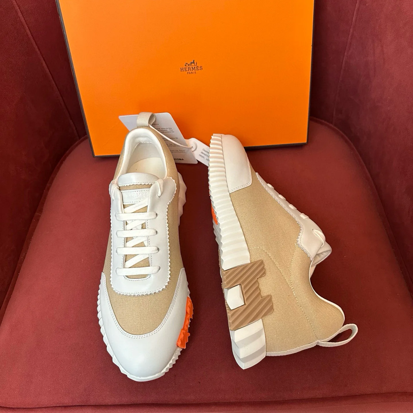 Кроссовки Женские Hermes 1248609