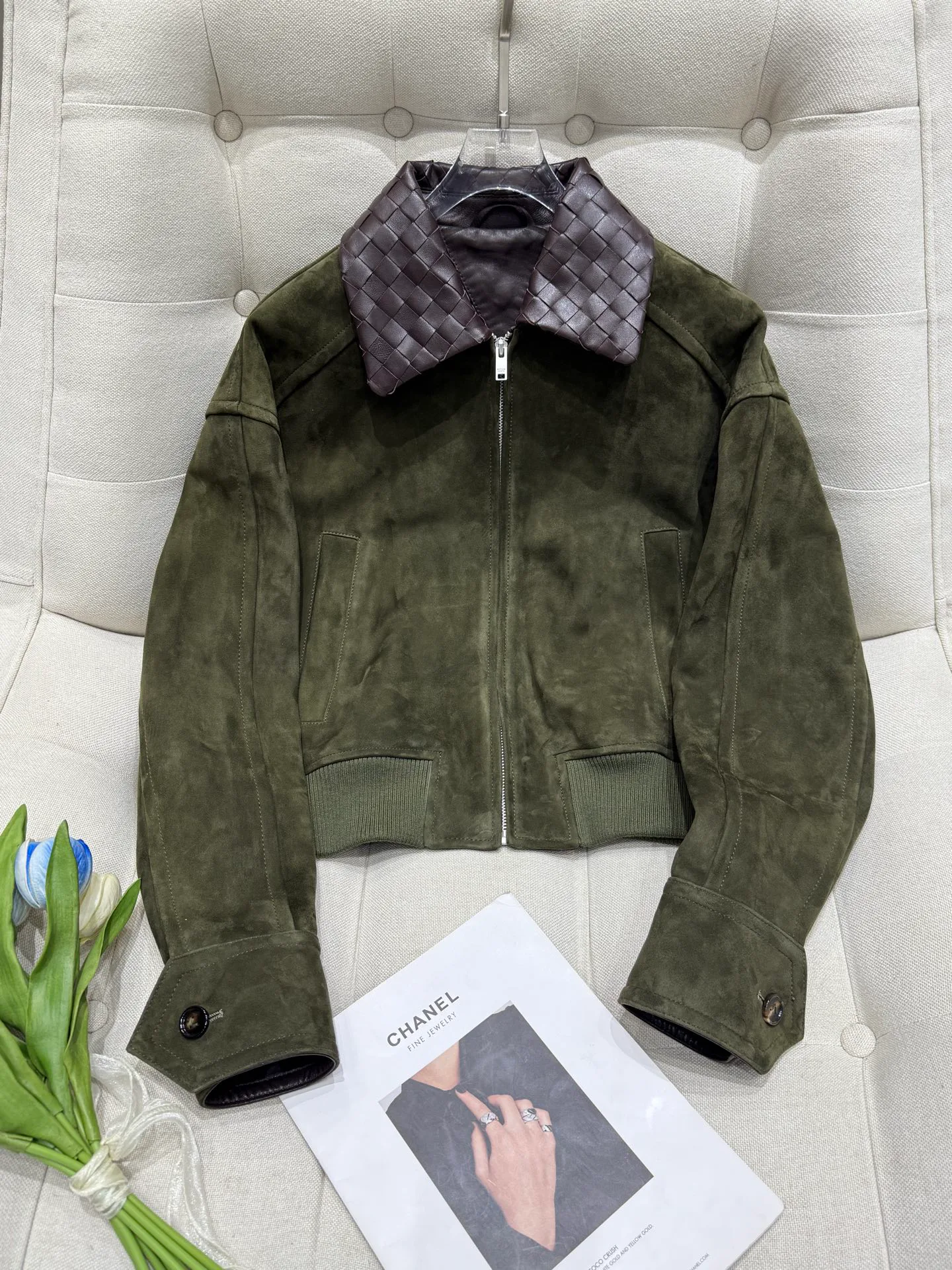 Кожаные Куртки И Дублёнки Женские Bottega Veneta 11598143