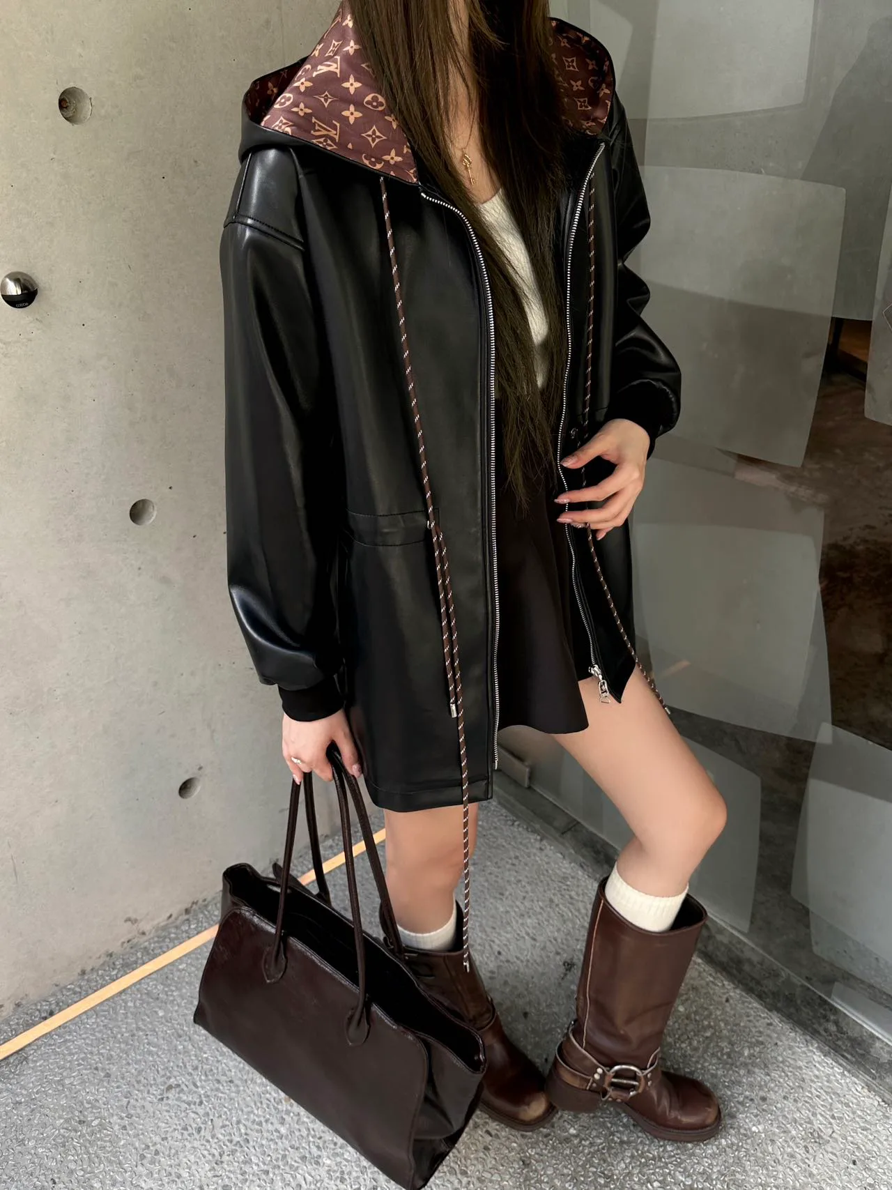 Кожаные Куртки И Дублёнки Женские Louis Vuitton 424742