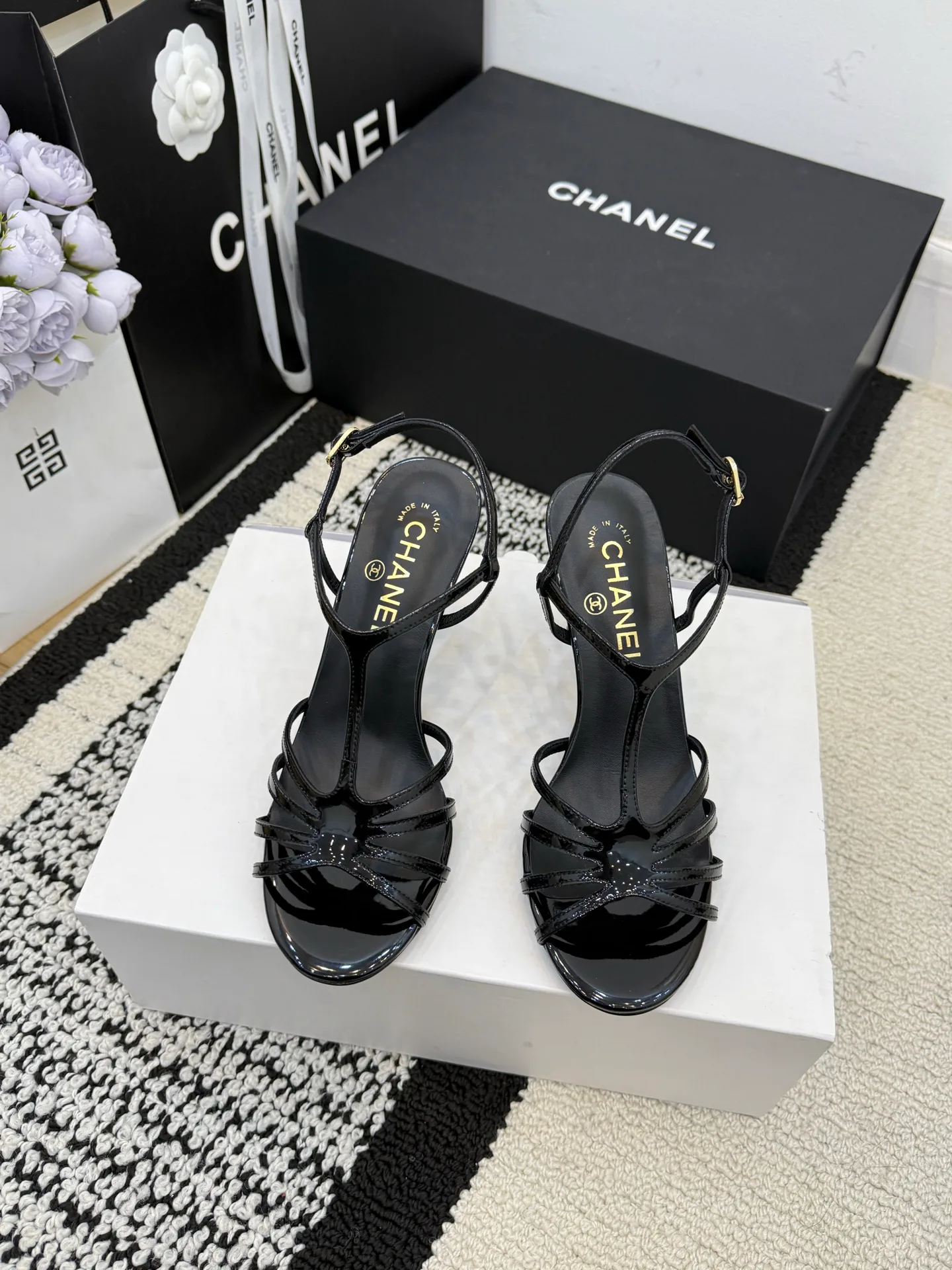 Босоножки Женские Chanel 1224393