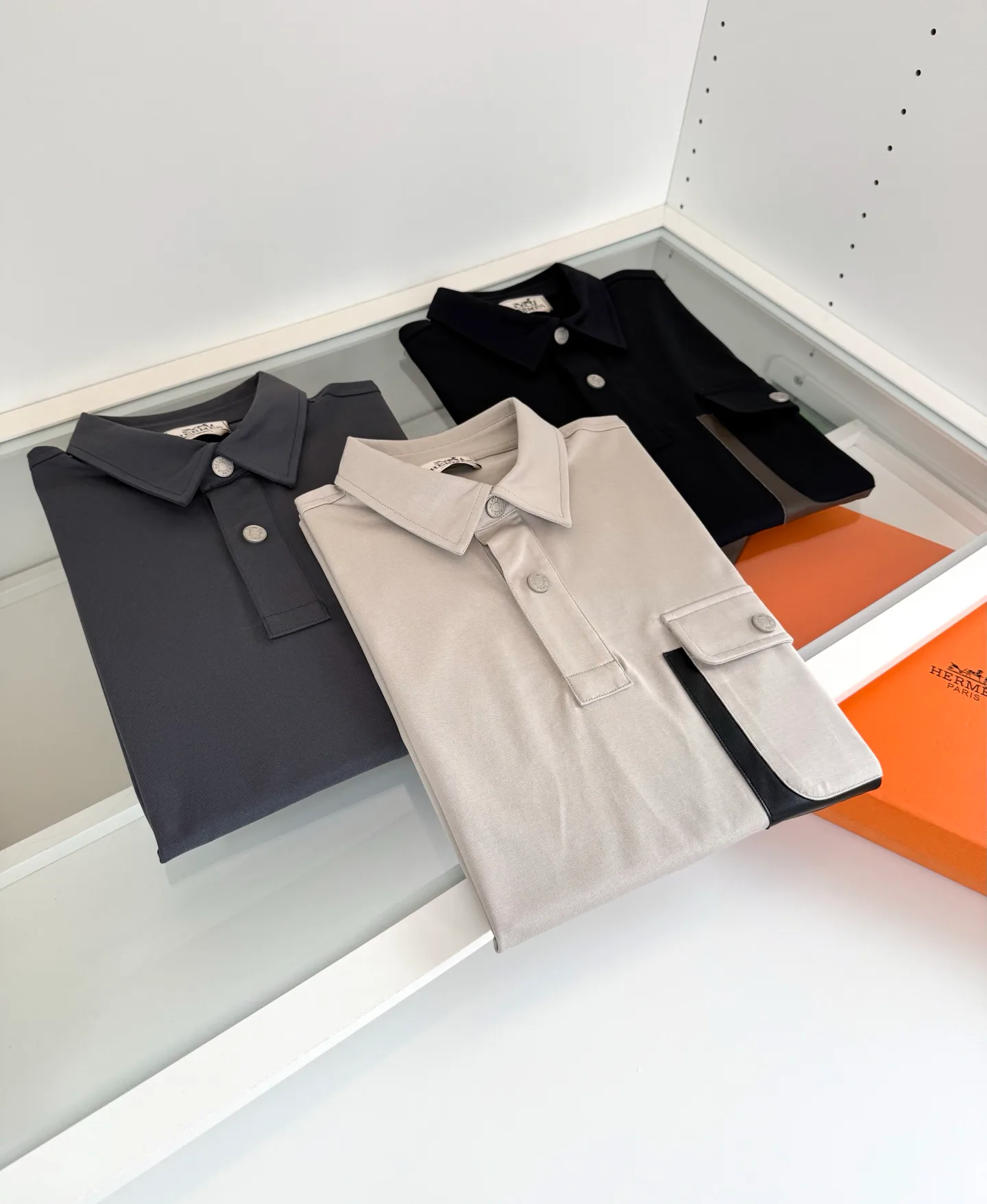 Рубашки Мужские Hermes 13182363