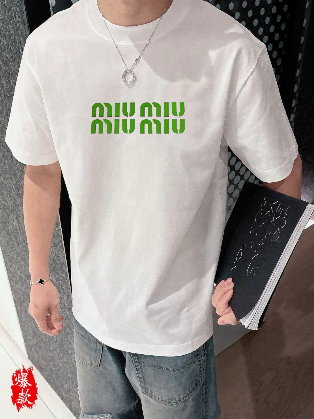 Футболки Мужские Miu Miu 11411419