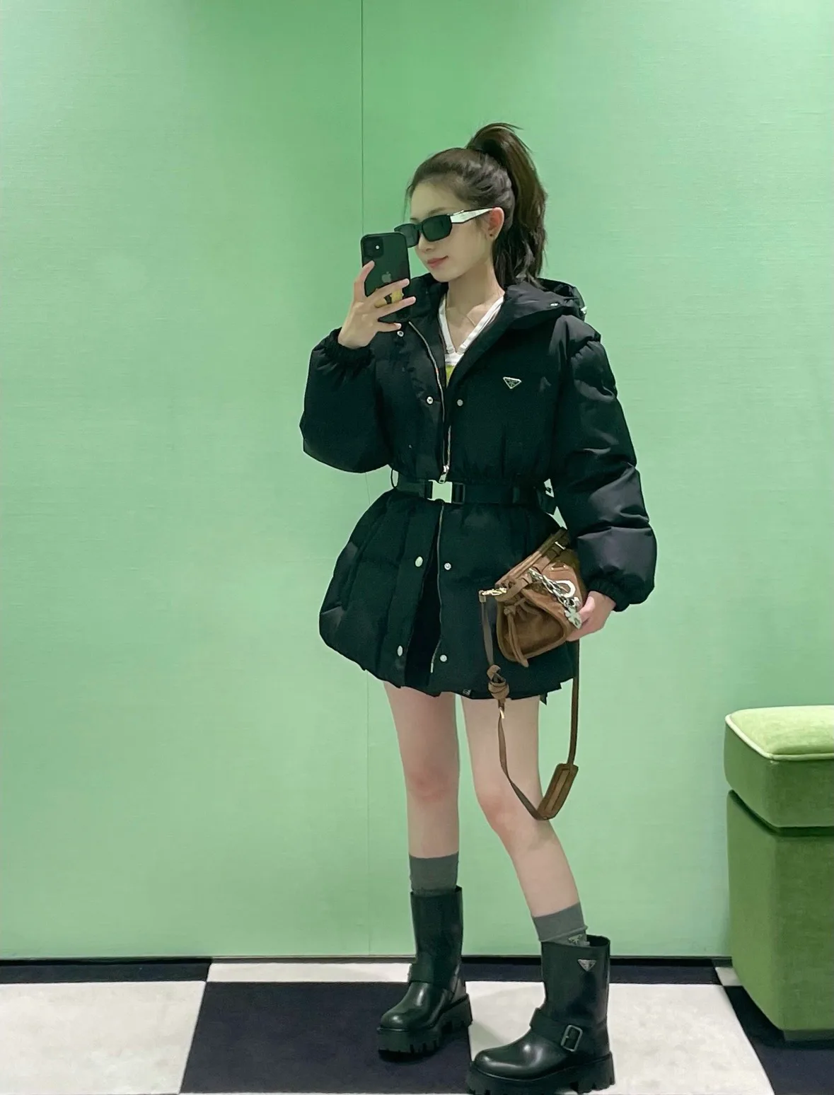 Куртки И Пуховики Женские Prada 18044574