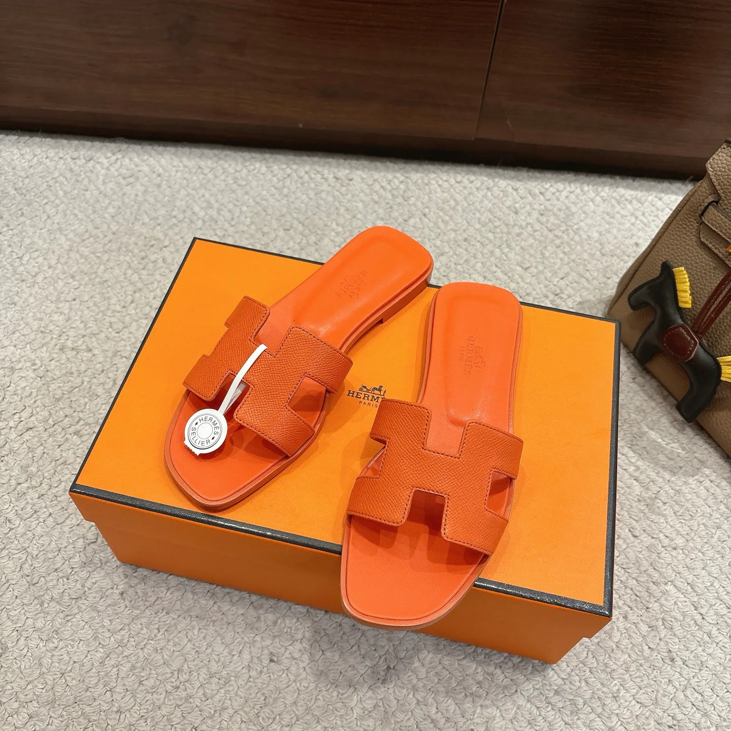 Шлепанцы Женские Hermes 2453831