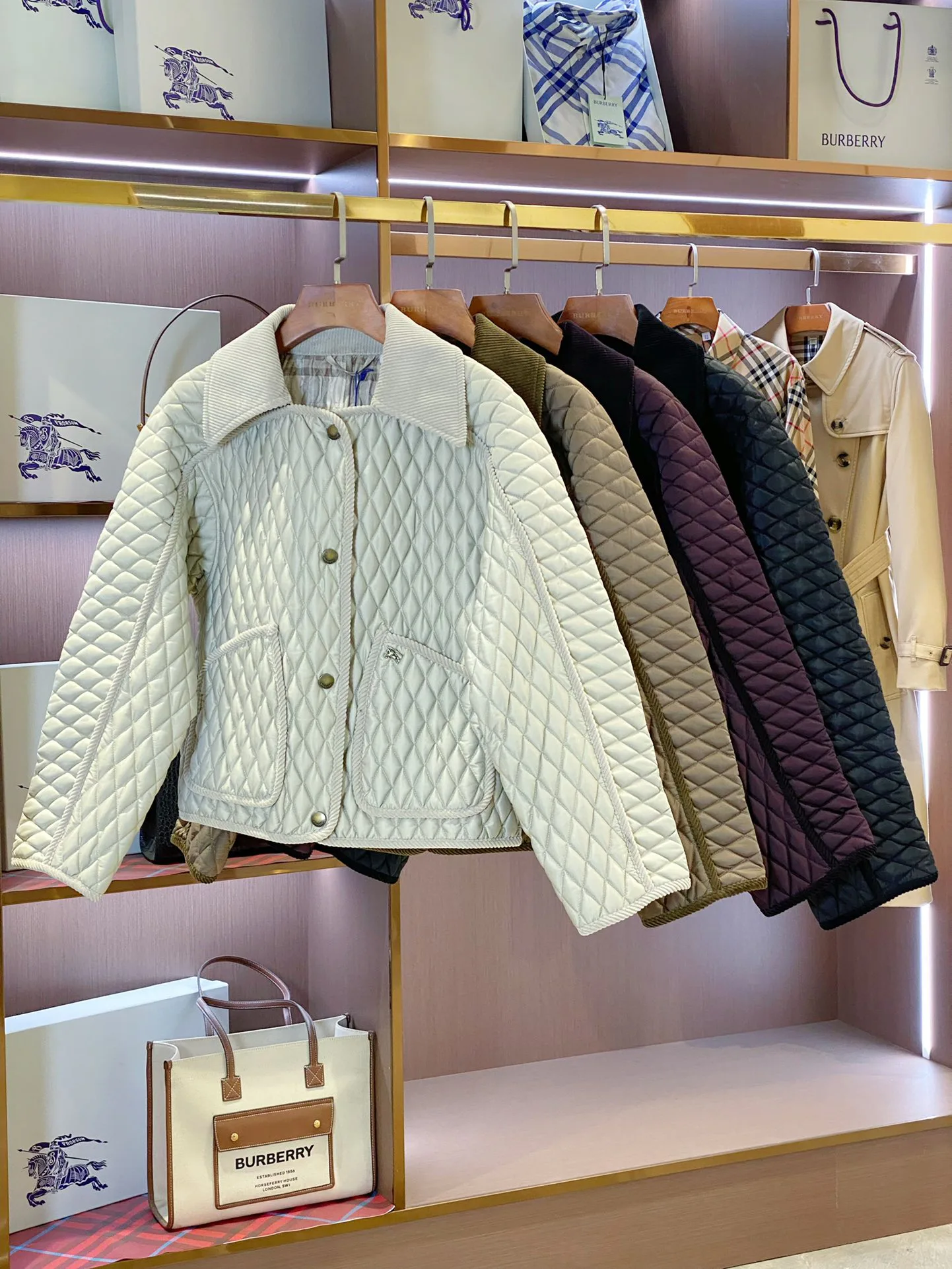 Куртки И Пуховики Женские Burberry 19097359