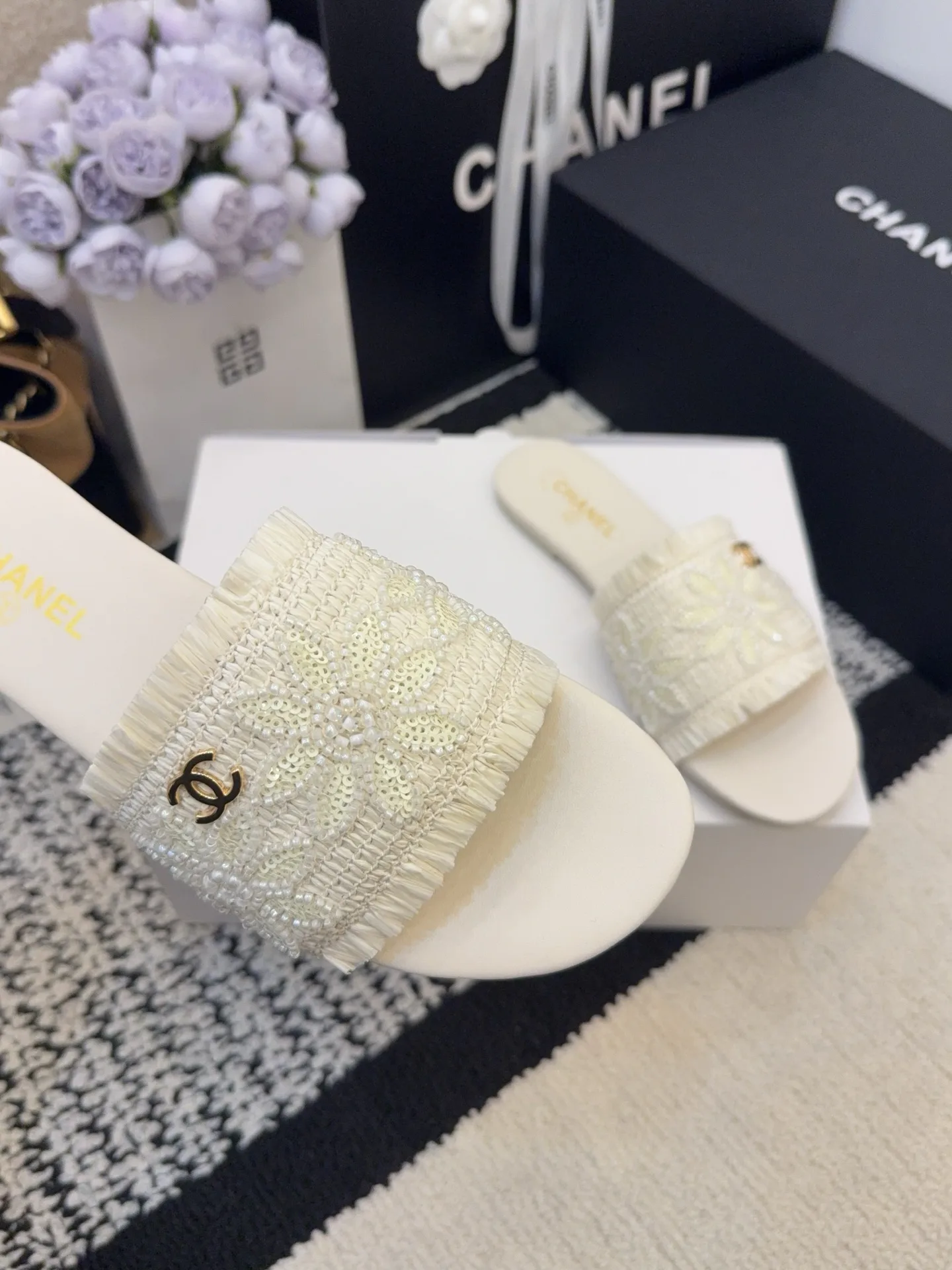 Сандалии Женские Chanel 1881204