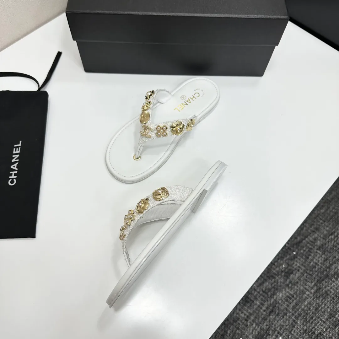 Шлепанцы Женские Chanel 1518397