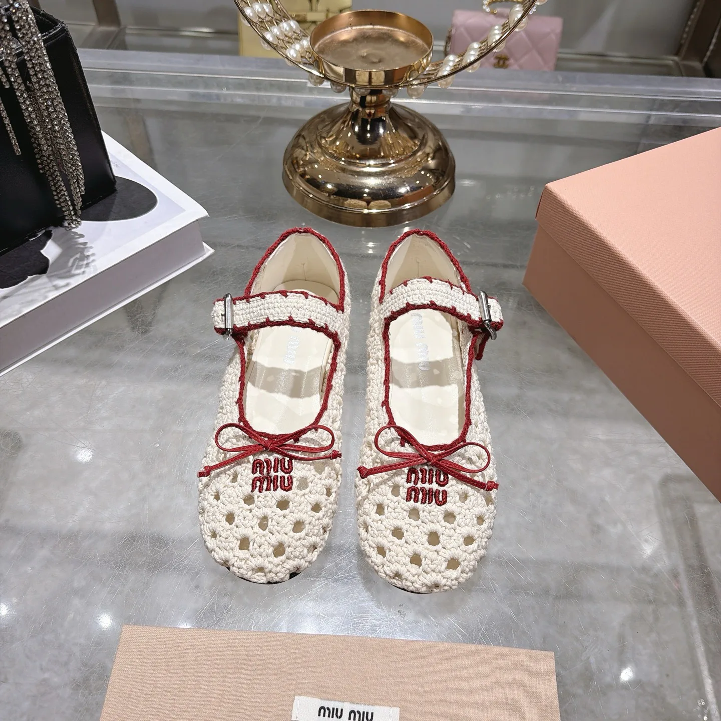Балетки Женские Miu Miu 16964693
