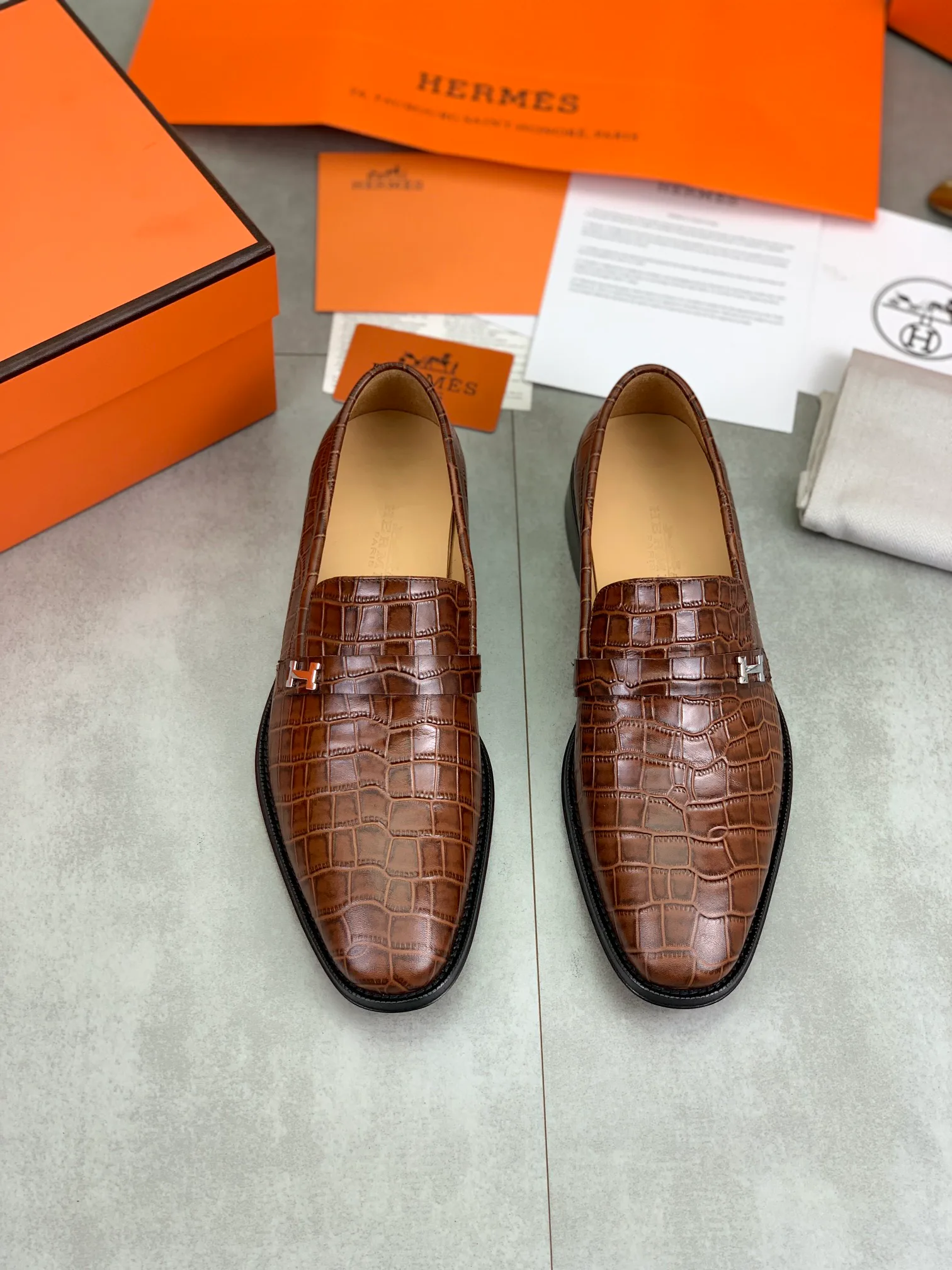 Лоферы И Туфли Мужские Hermes 17745667