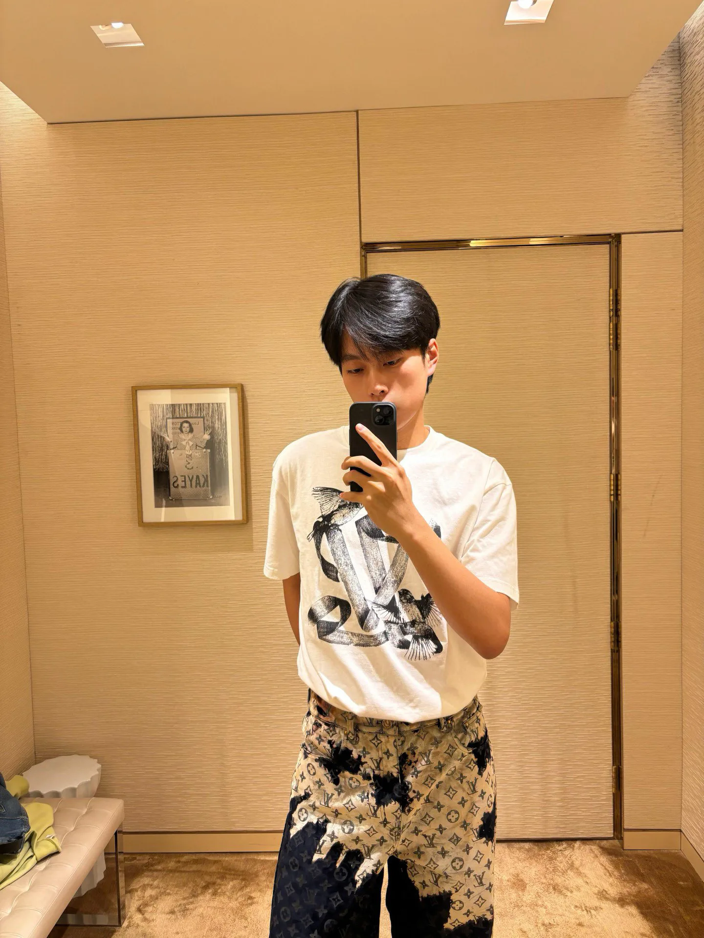 Джинсы Мужские Louis Vuitton 452522