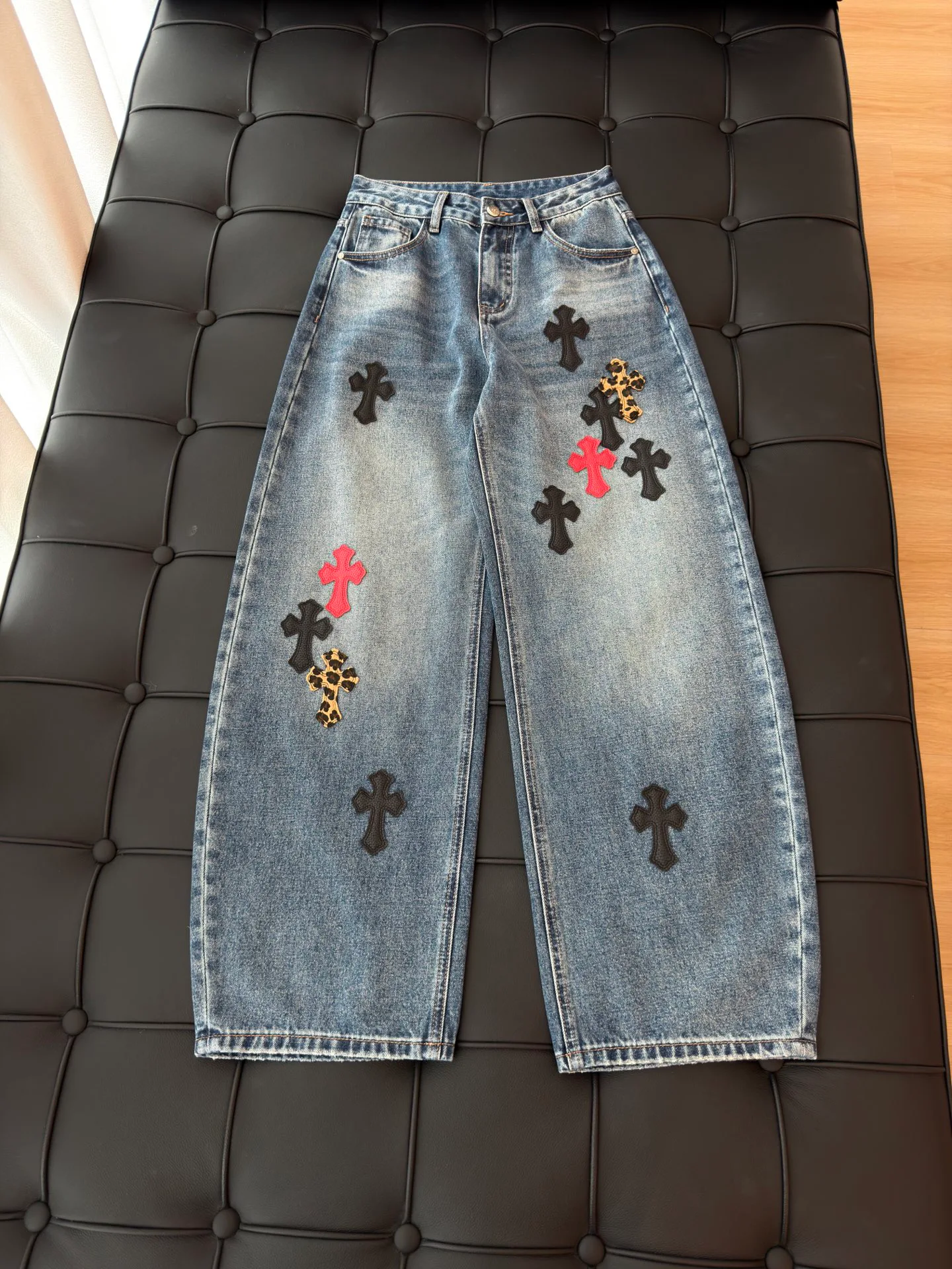 Джинсы Женские Chrome Hearts 19521806