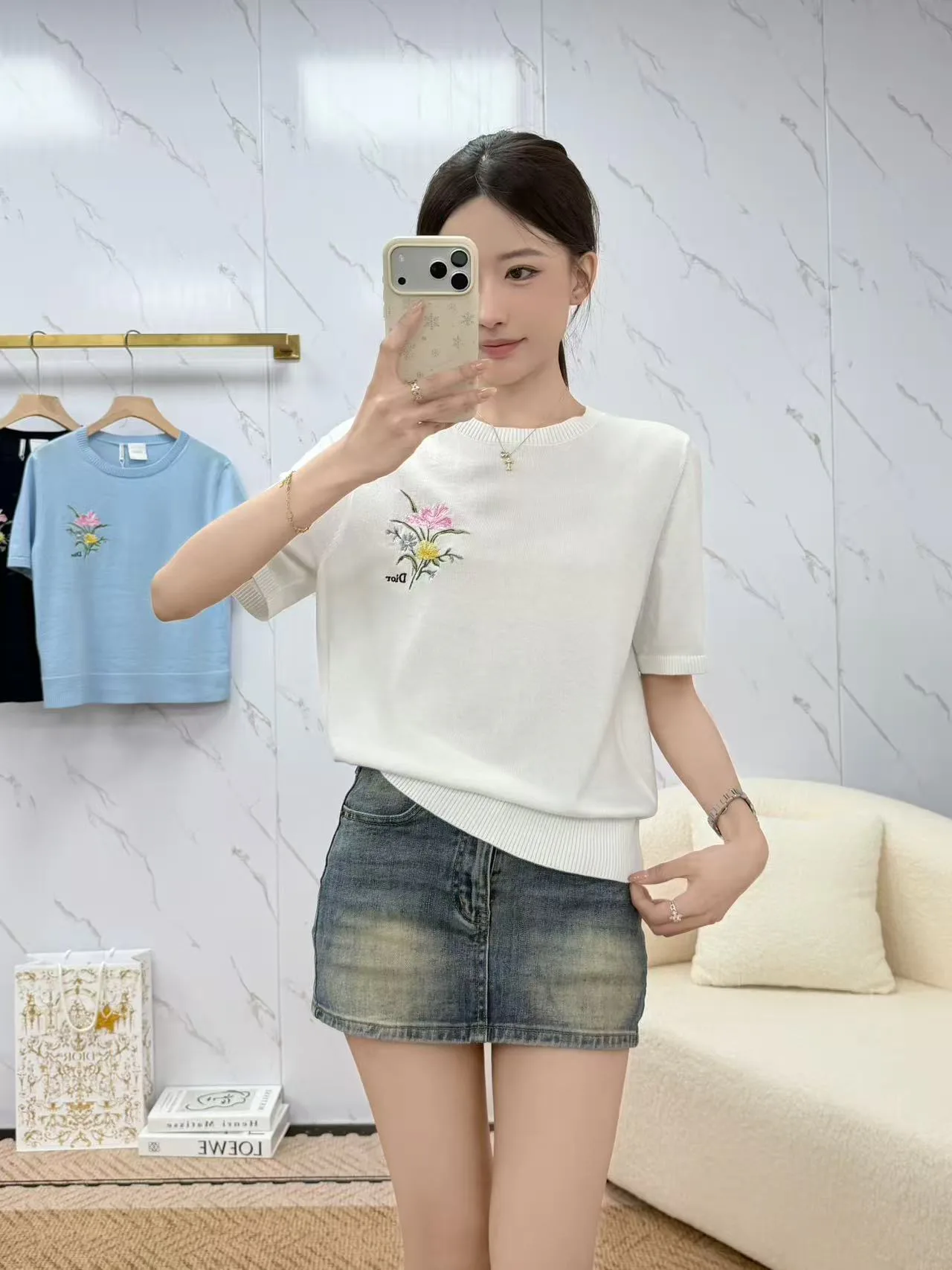 Футболки Женские Christian Dior 13340336