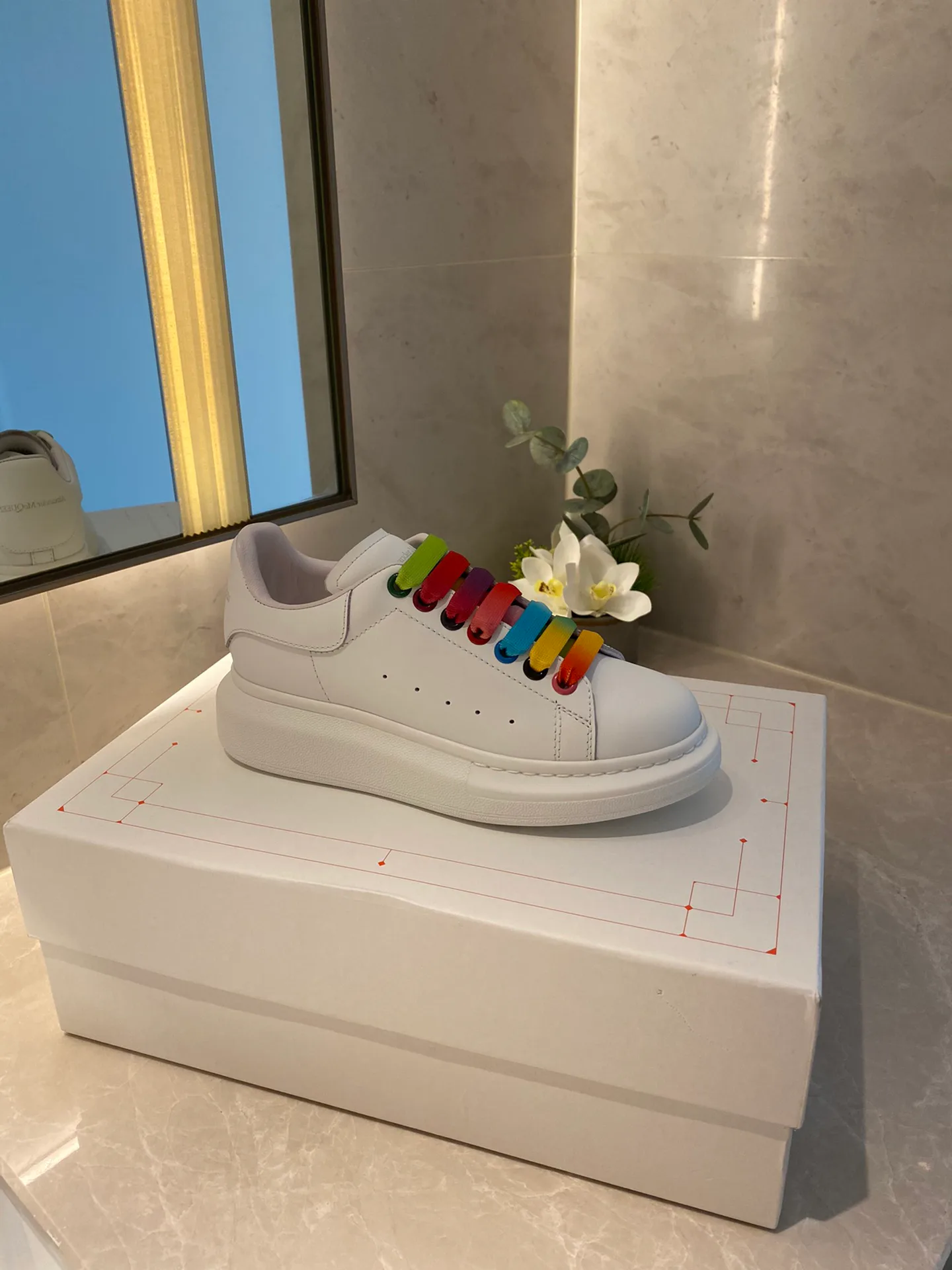 Кеды Женские Alexander Mcqueen 730228