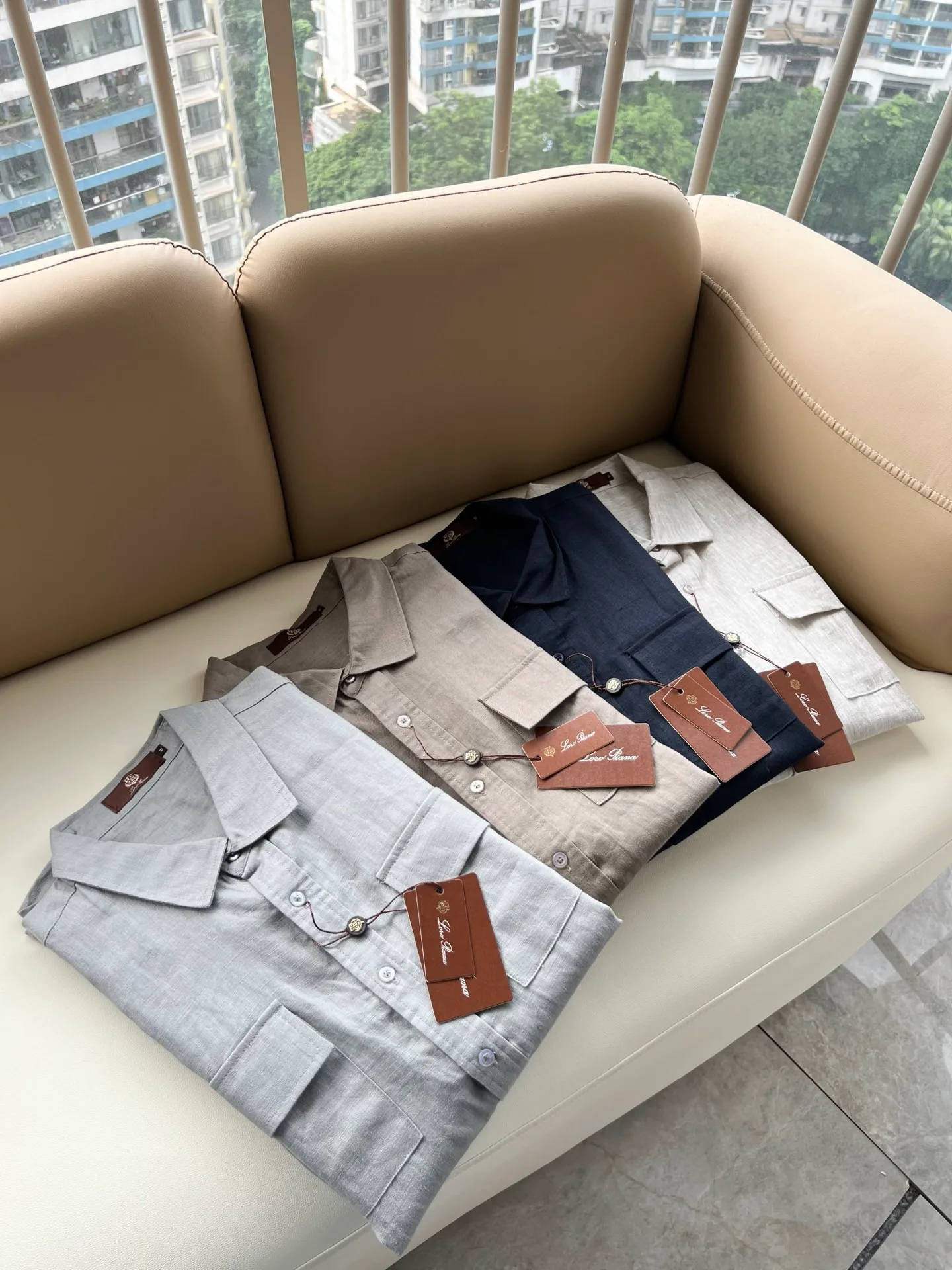 Рубашки Мужские Loro Piana 18798967