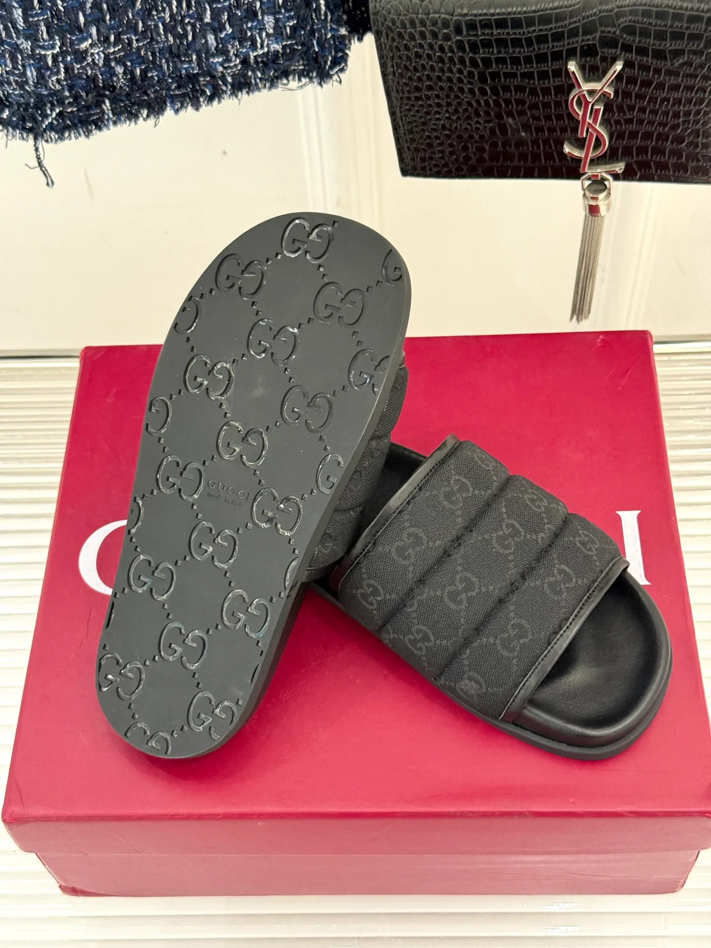 Шлепанцы Женские Gucci 46989