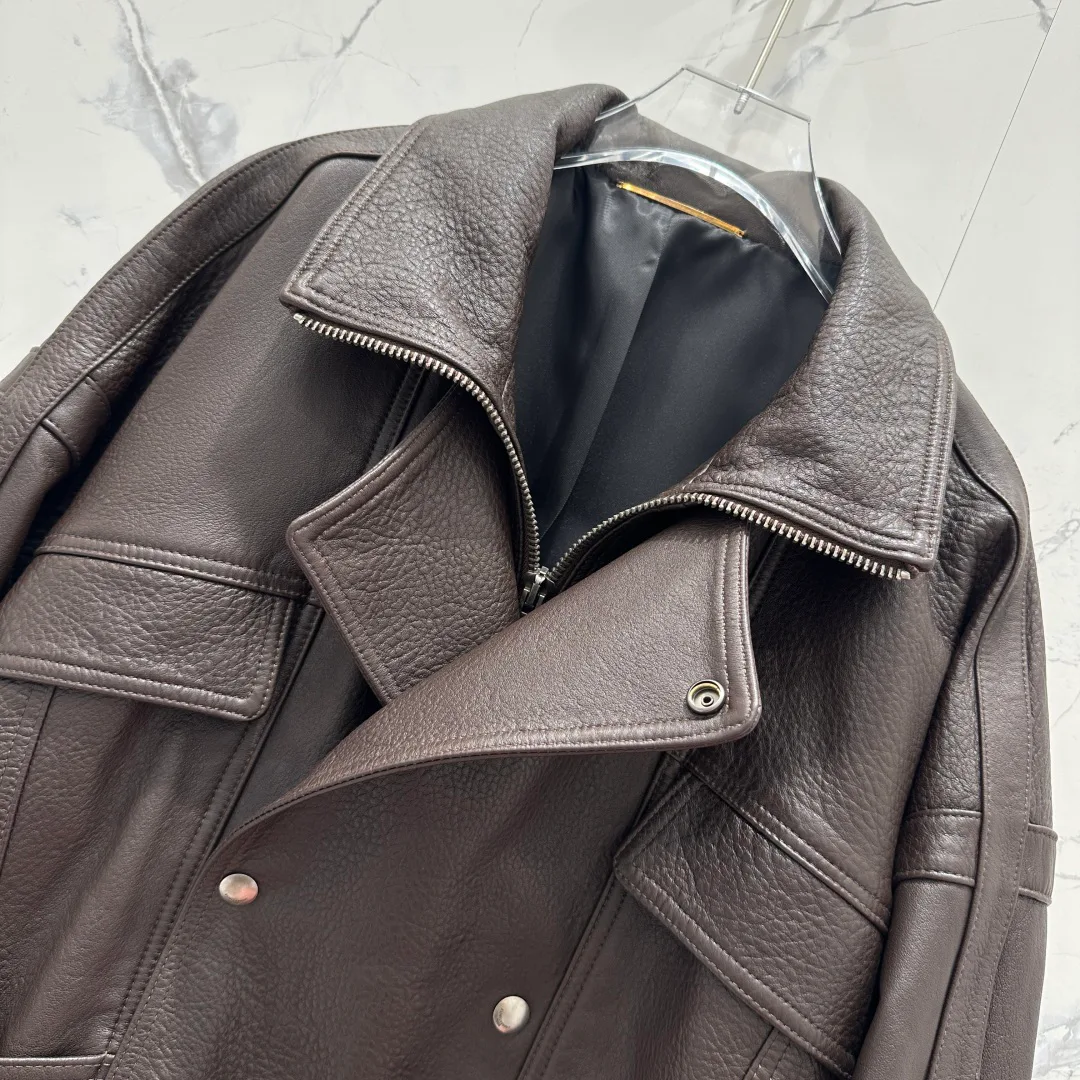 Кожаные Куртки И Дублёнки Мужские Saint Laurent 11546107