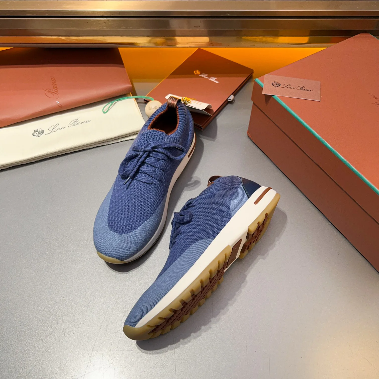 Кроссовки Мужские Loro Piana 18250764