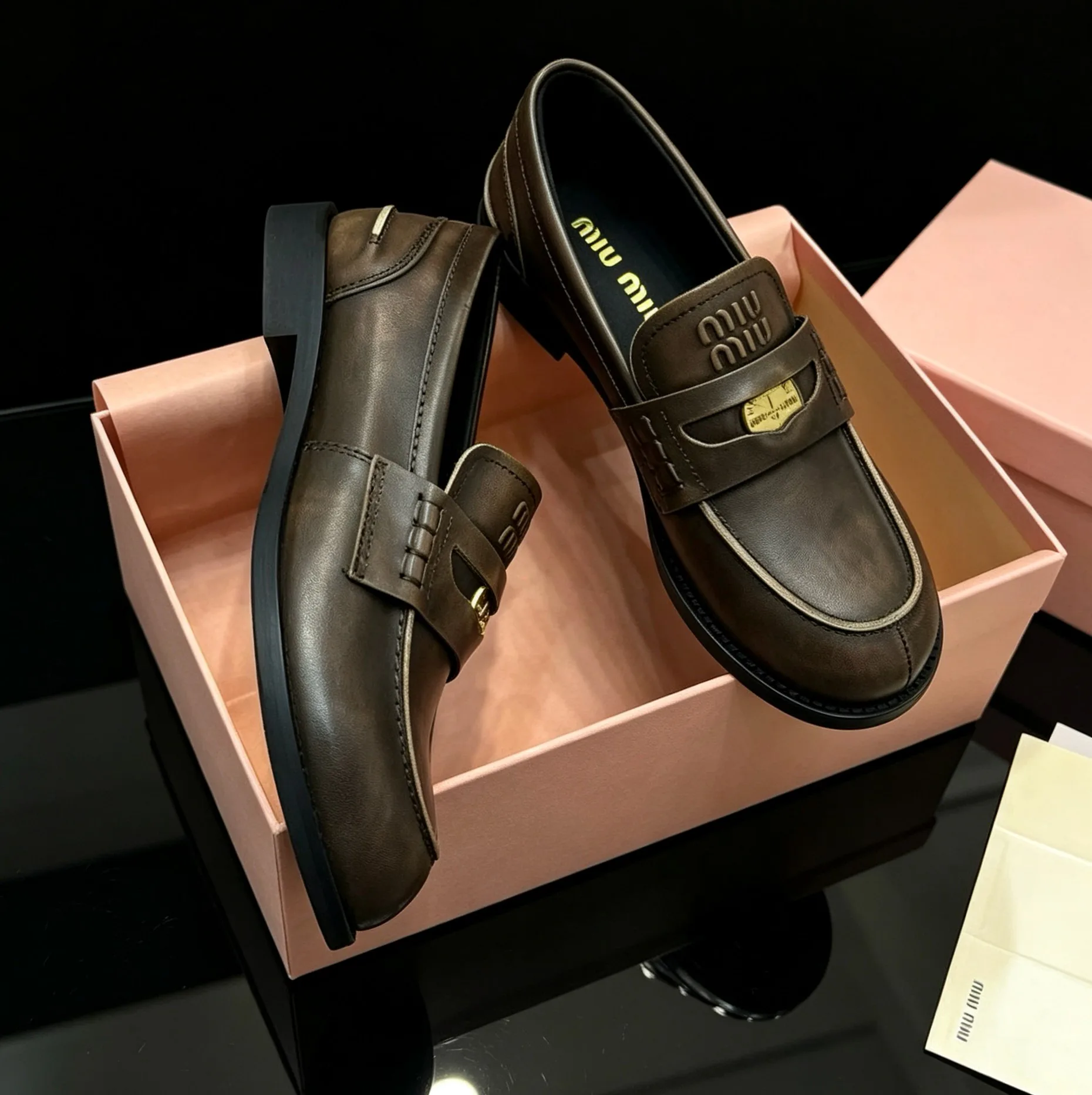 Лоферы И Мокасины Женские Miu Miu 18703345