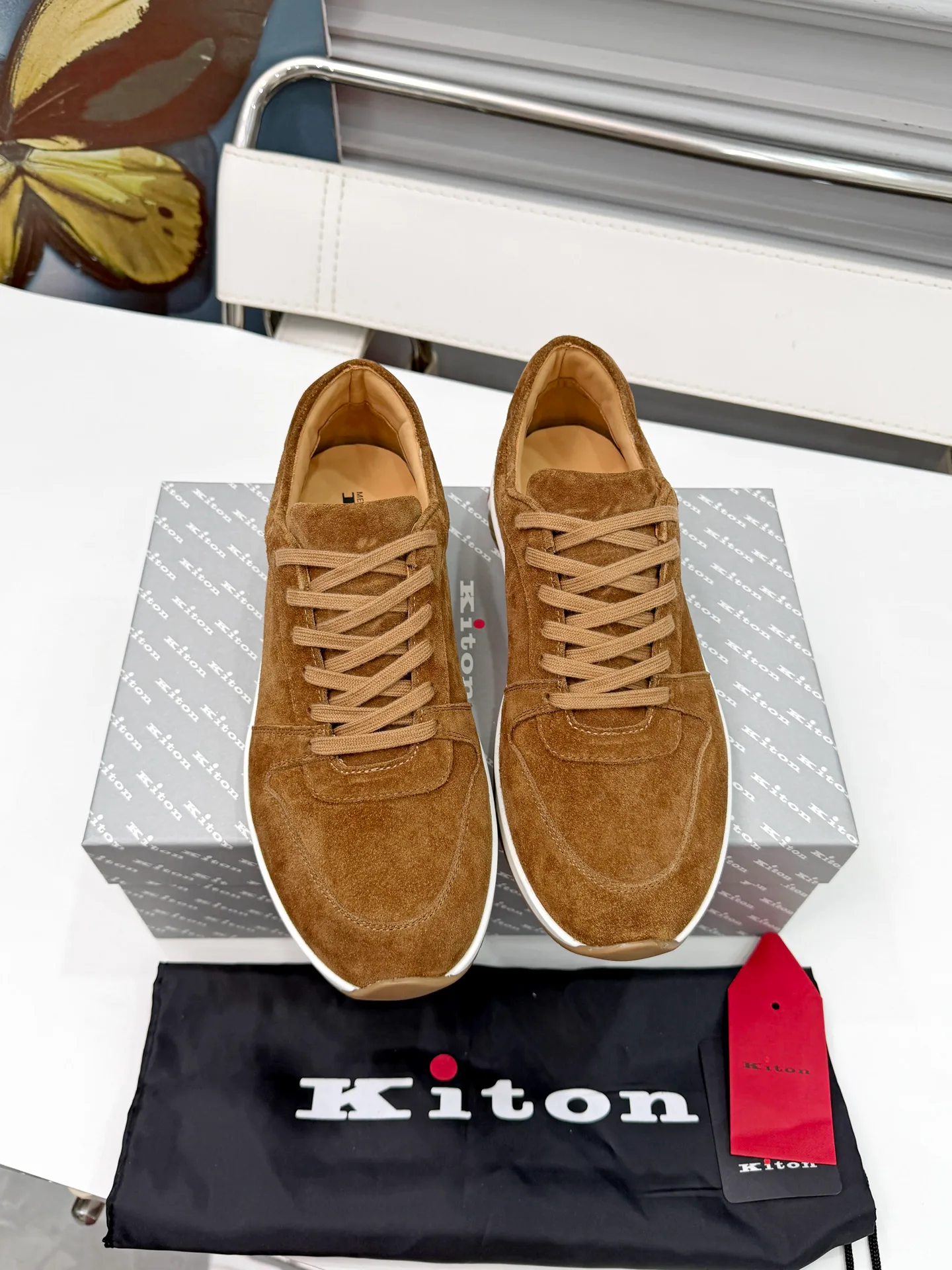 Кроссовки Мужские Kiton 17286656