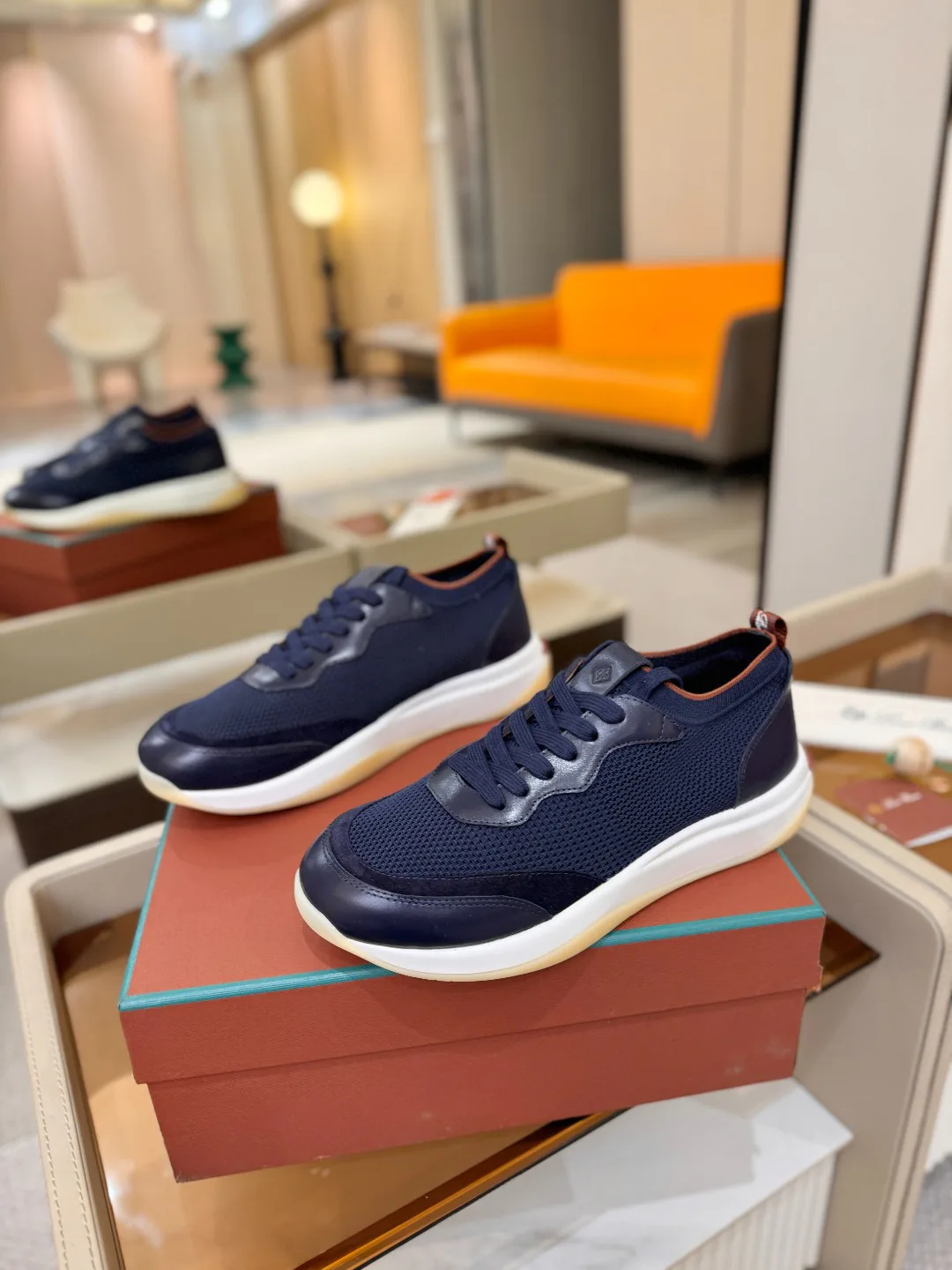 Кроссовки Мужские Loro Piana 18039625