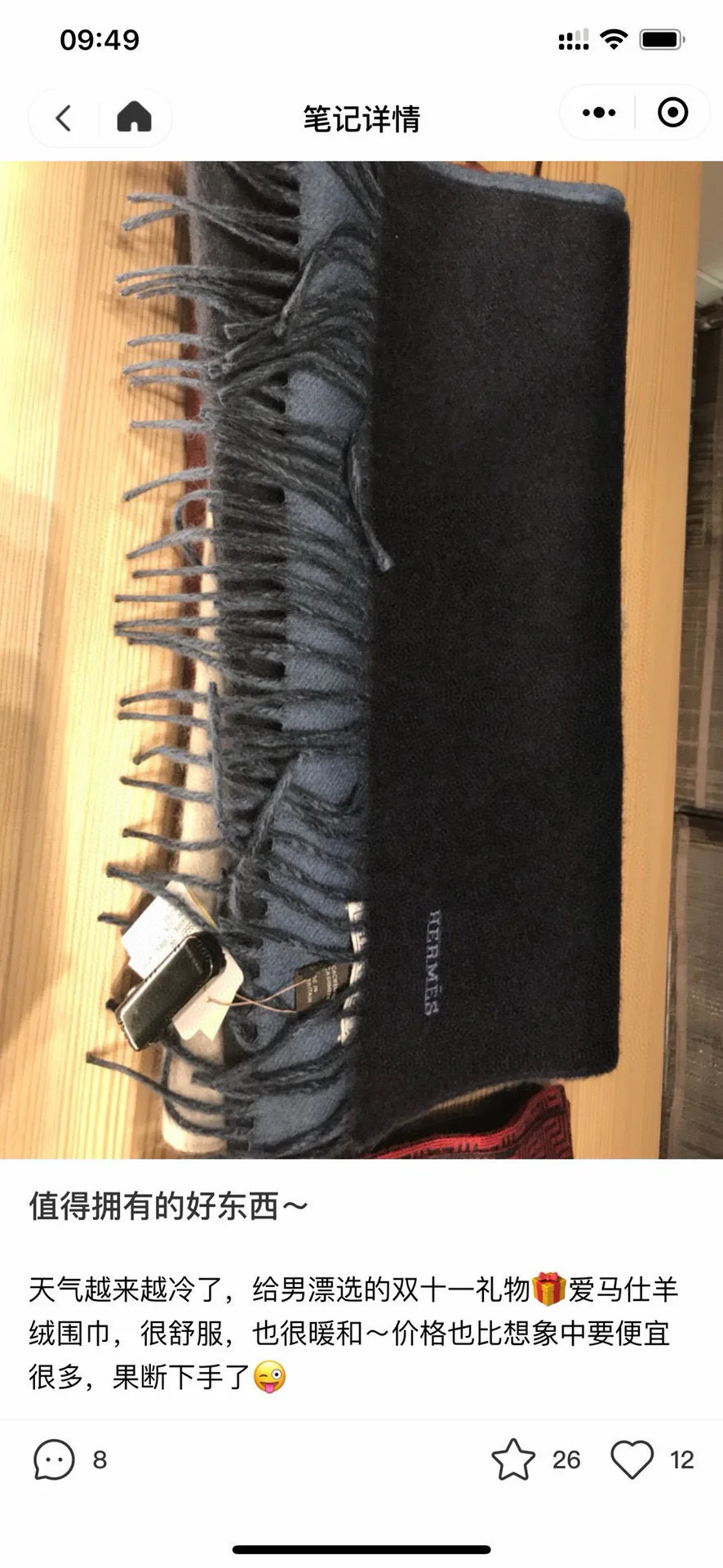 Шарфы Hermes 362102