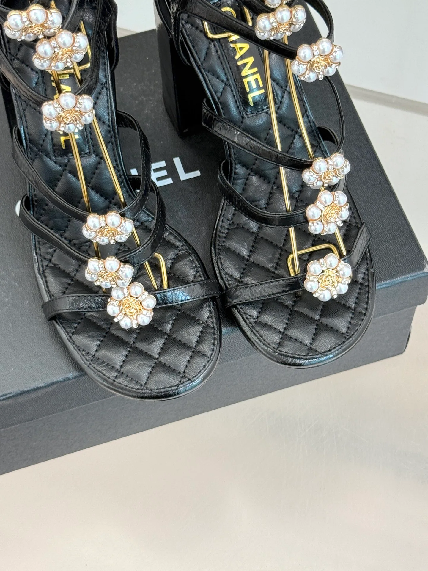 Босоножки Женские Chanel 1655304