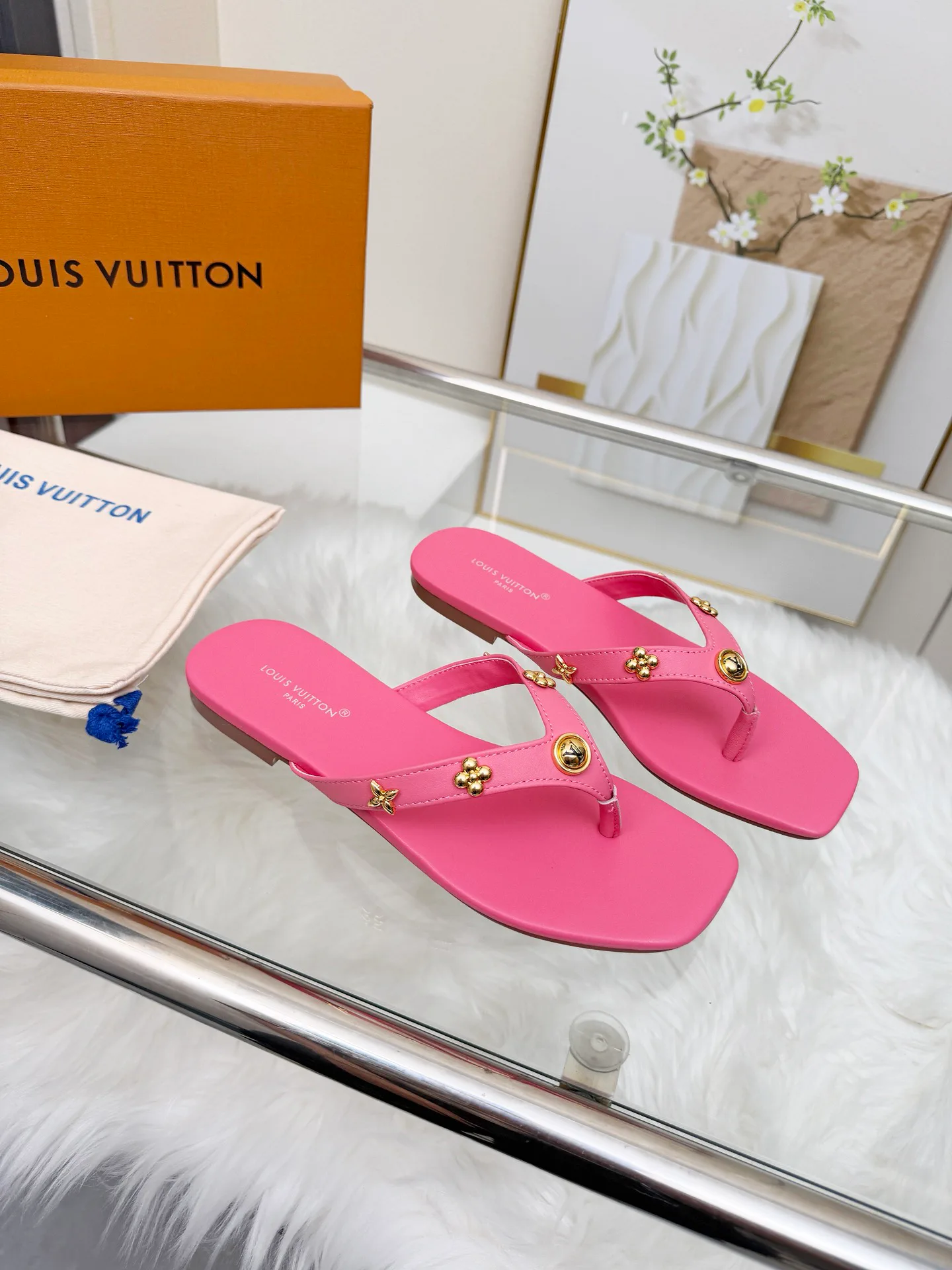 Шлепанцы Женские Louis Vuitton 13253499