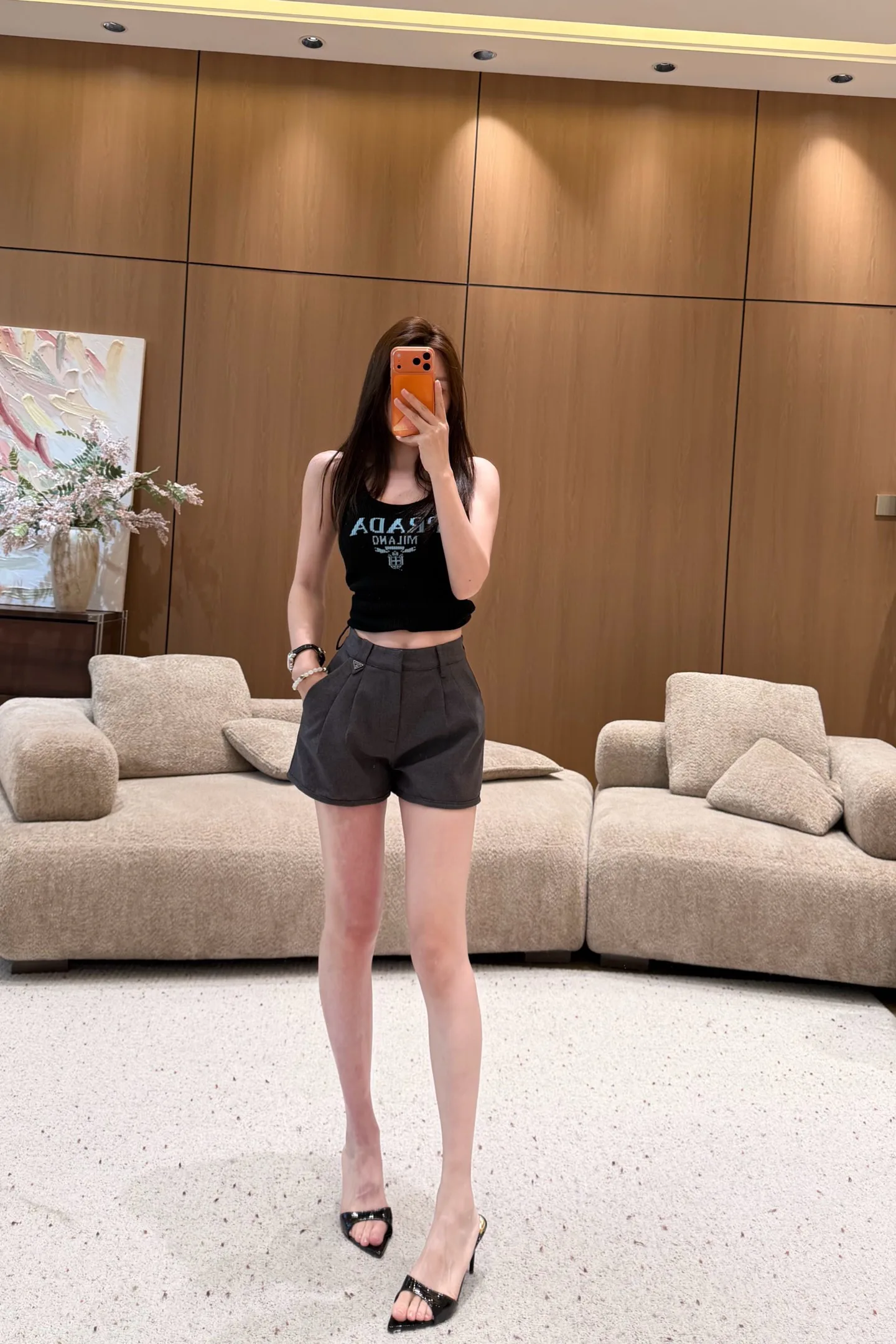 Шорты Женские Prada 11332588