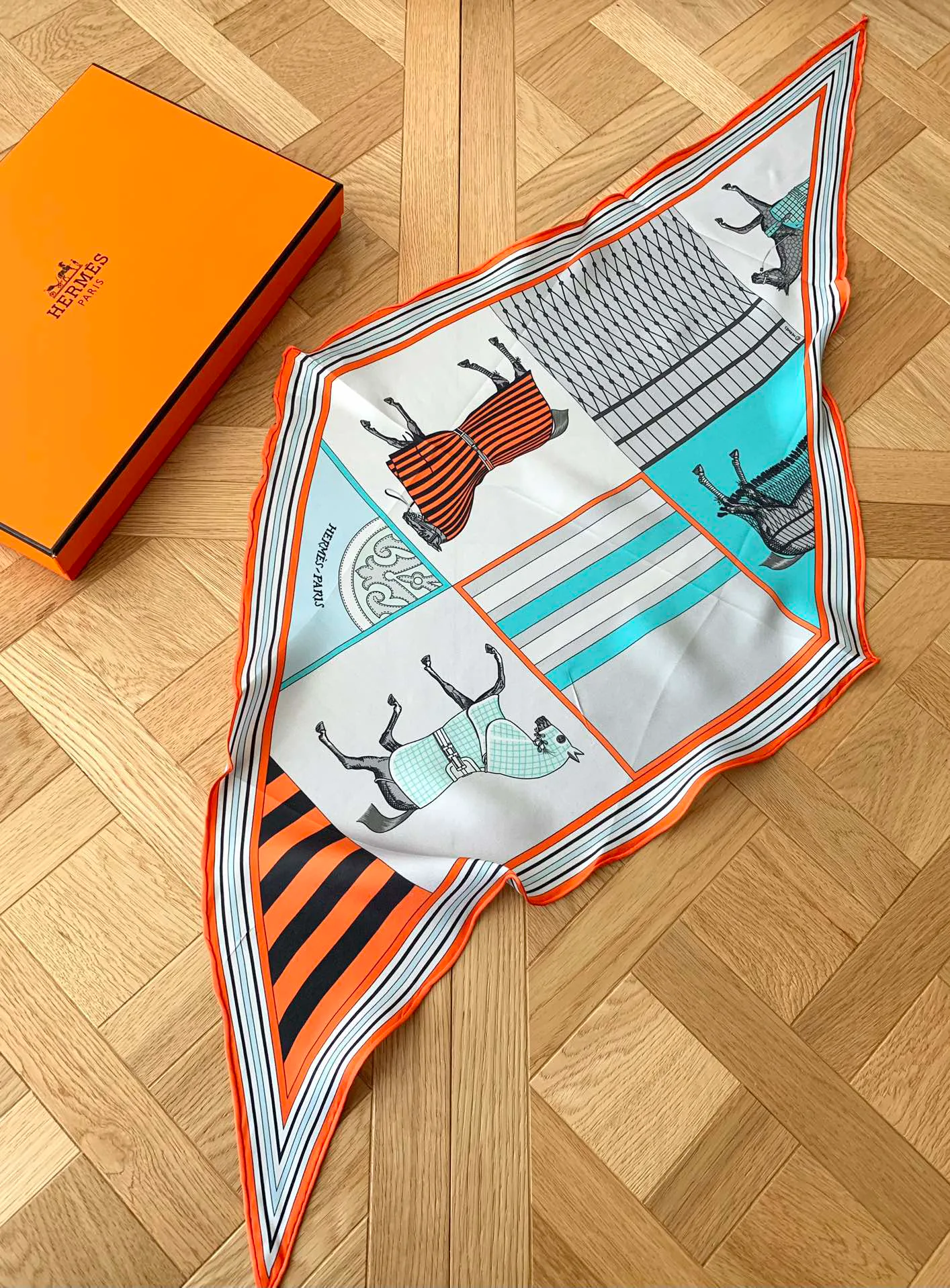 Шарфы Hermes 16221