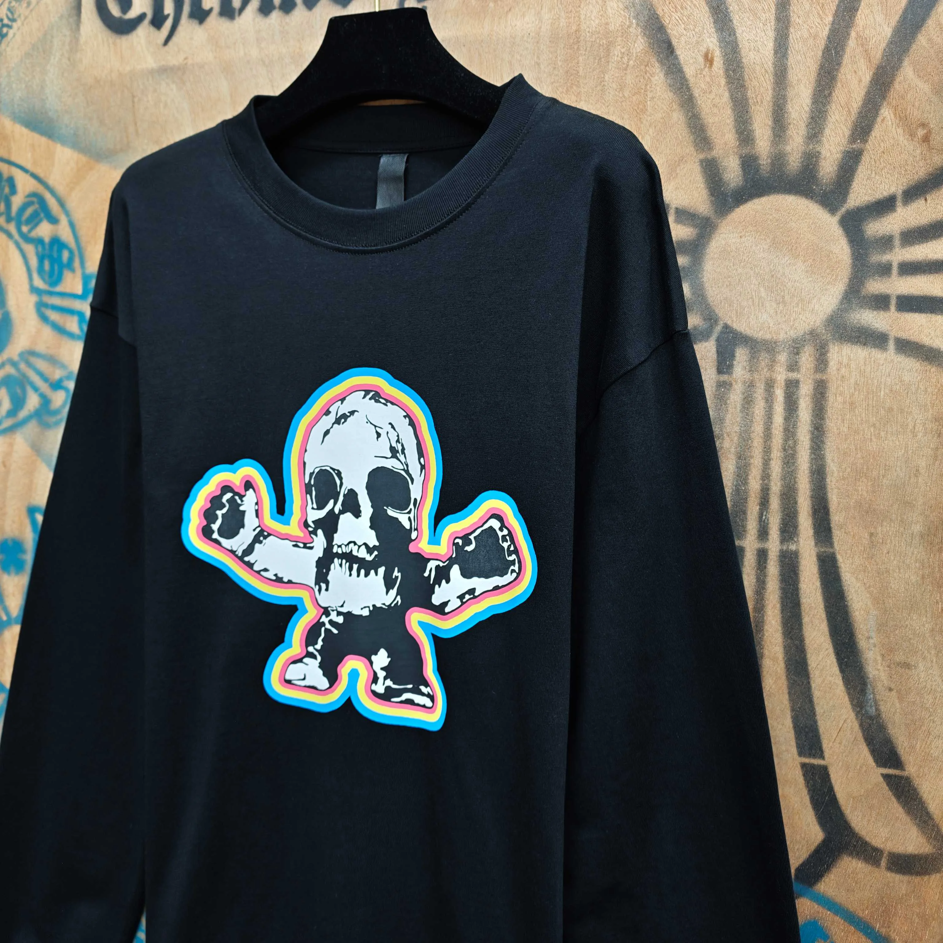Лонгсливы Мужские Chrome Hearts 11808775
