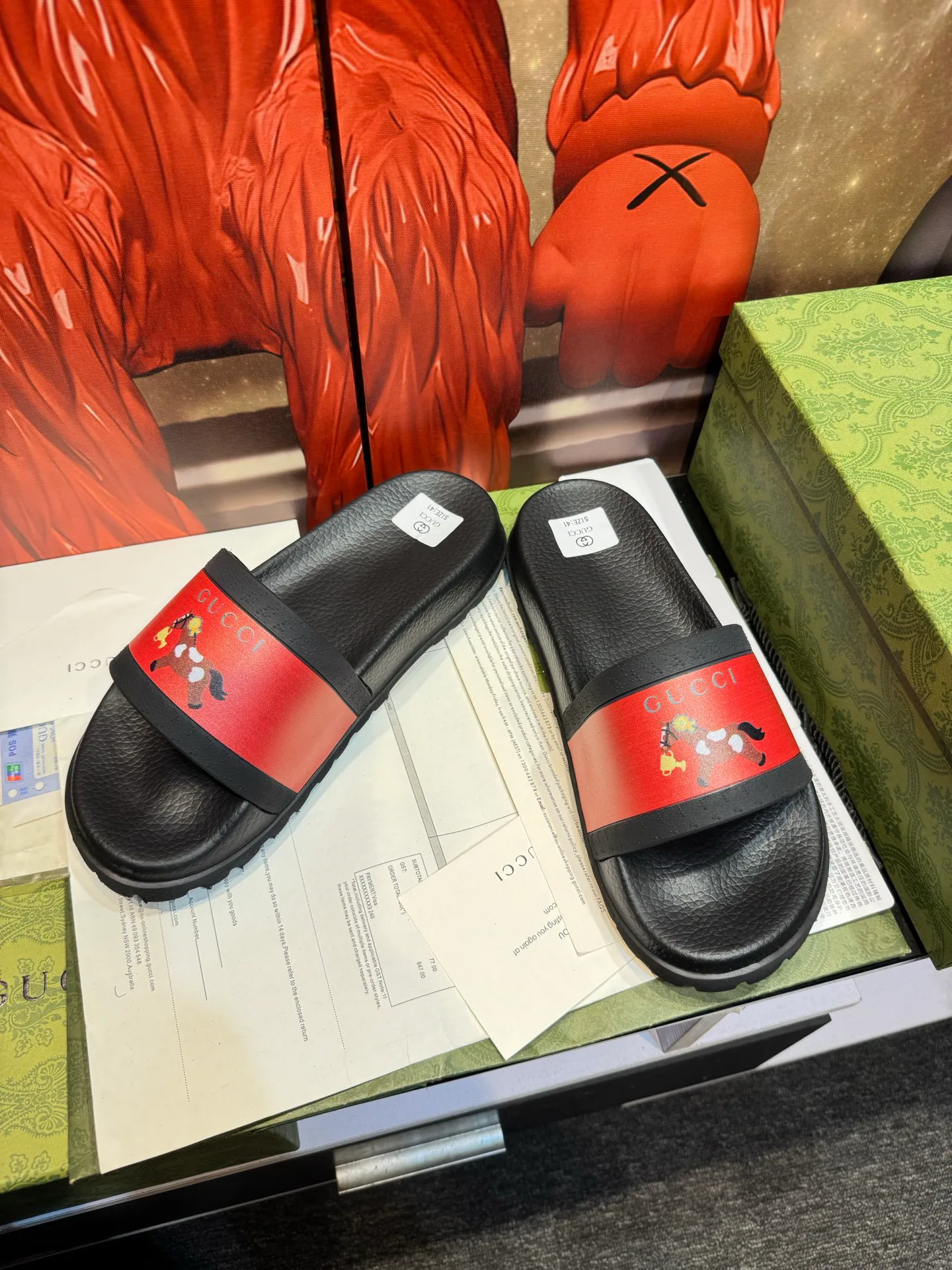 Шлепанцы Женские Gucci 10313882