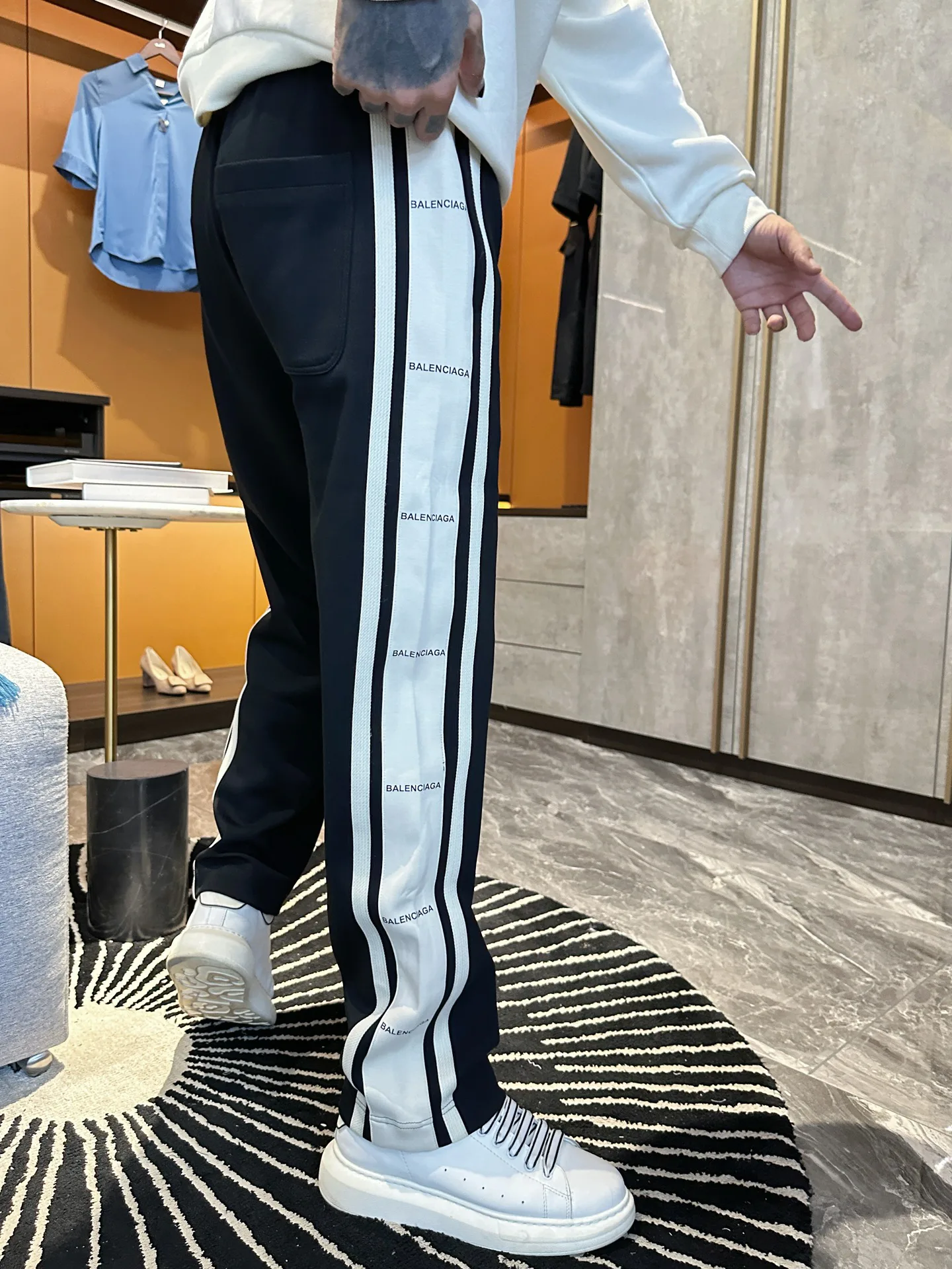 Брюки Мужские Balenciaga 4419668