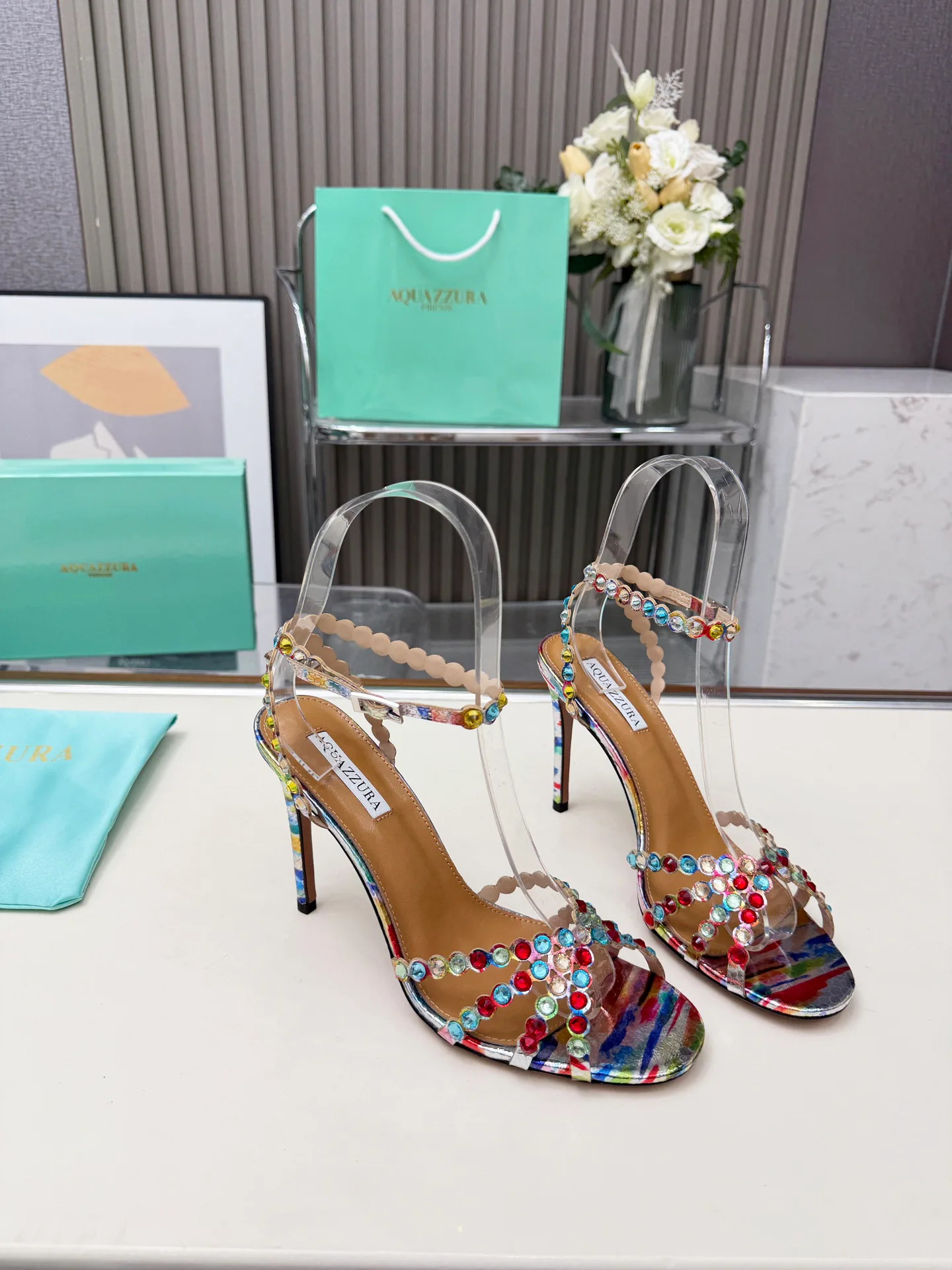 Босоножки Женские Aquazzura 1856042