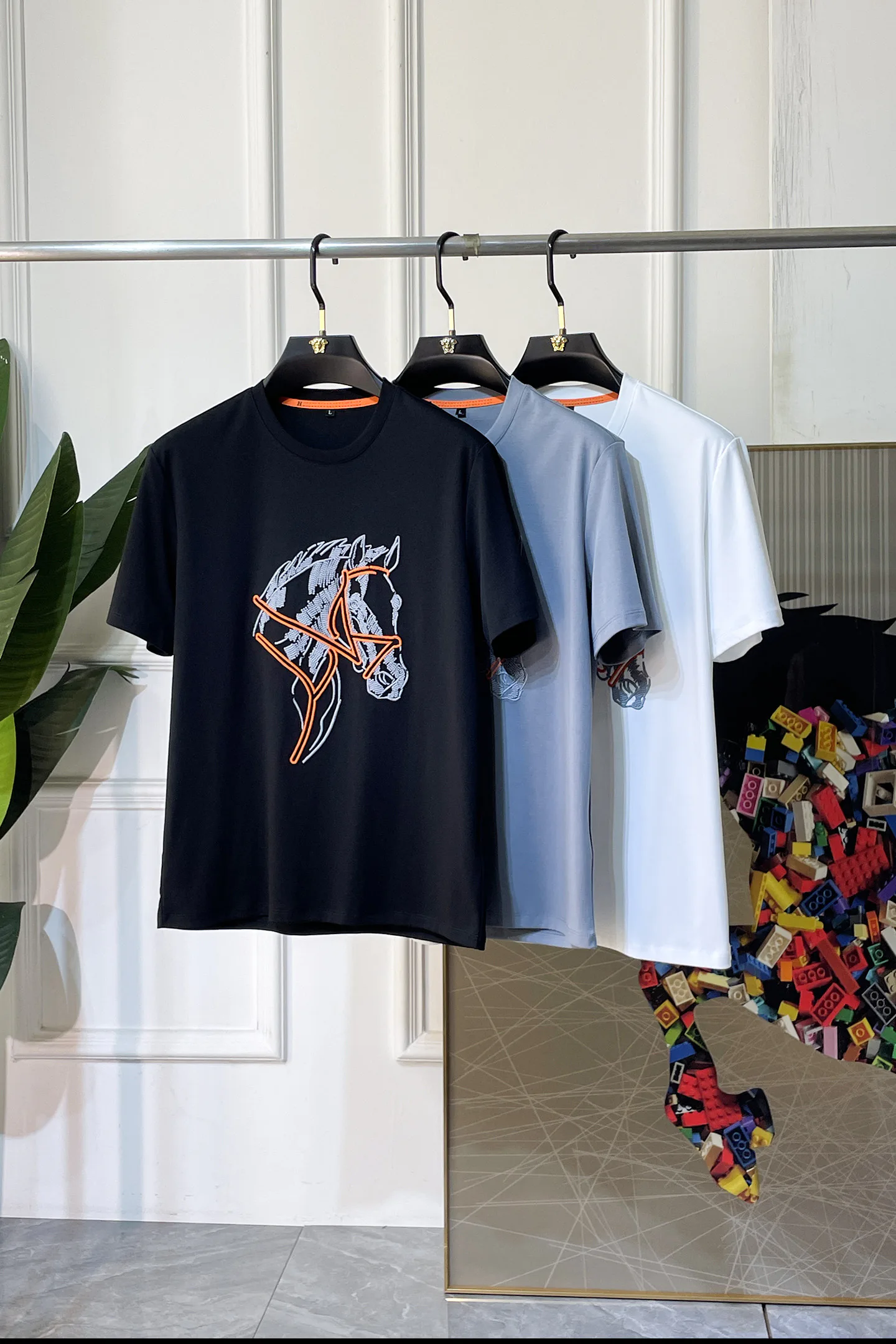 Футболки Мужские Hermes 13288022