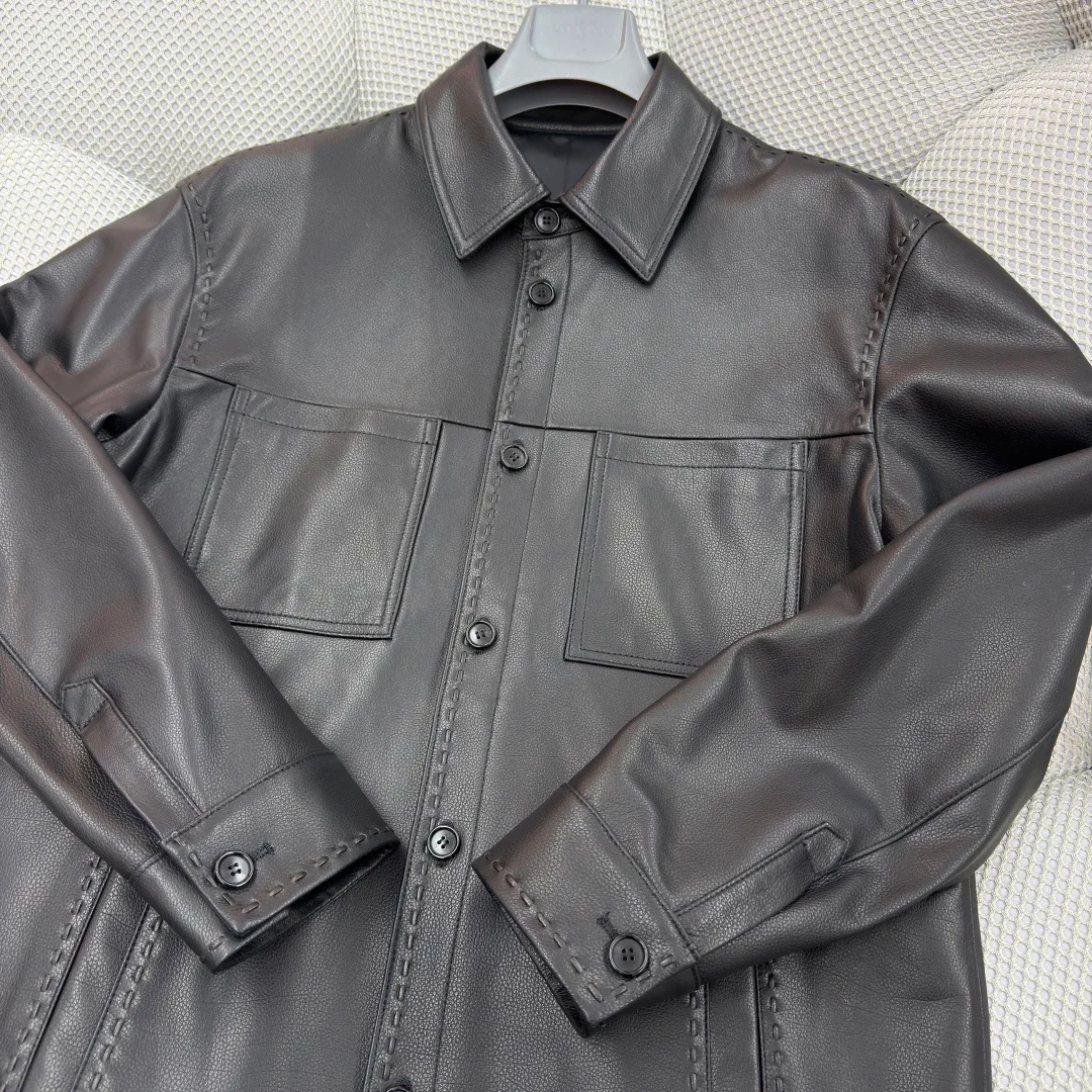 Кожаные Куртки И Дублёнки Мужские Fendi 610212