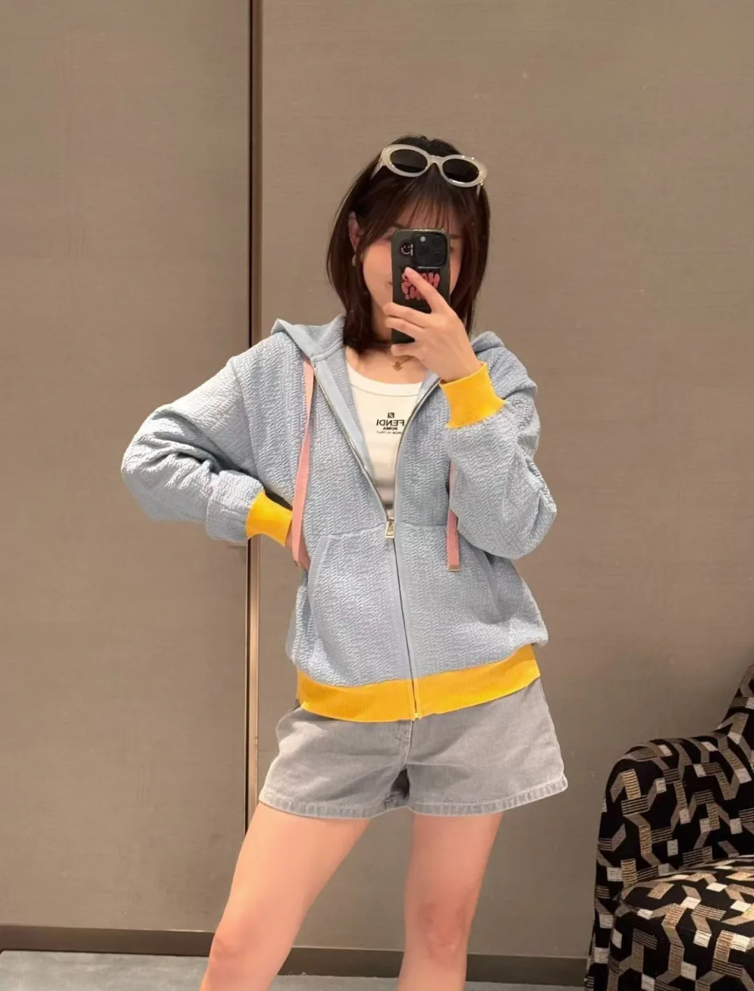 Куртки И Пуховики Женские Fendi 9654903