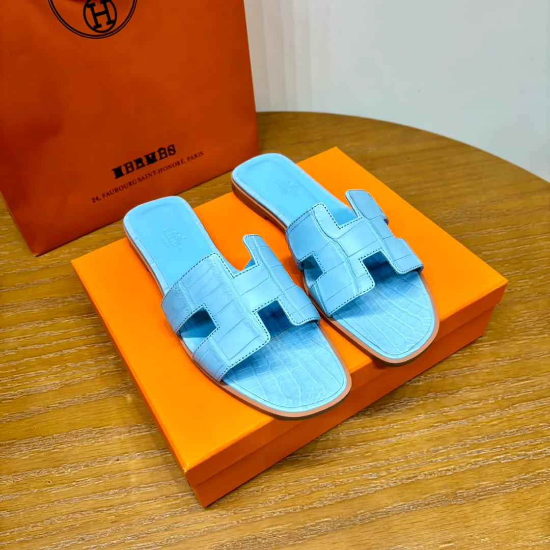 Шлепанцы Женские Hermes 4504096