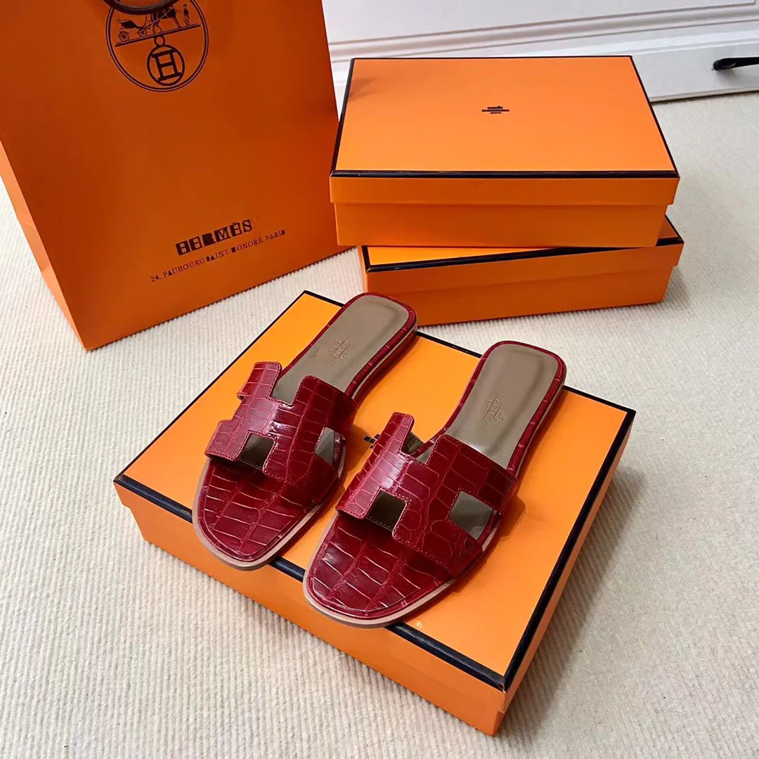 Шлепанцы Женские Hermes 4340521