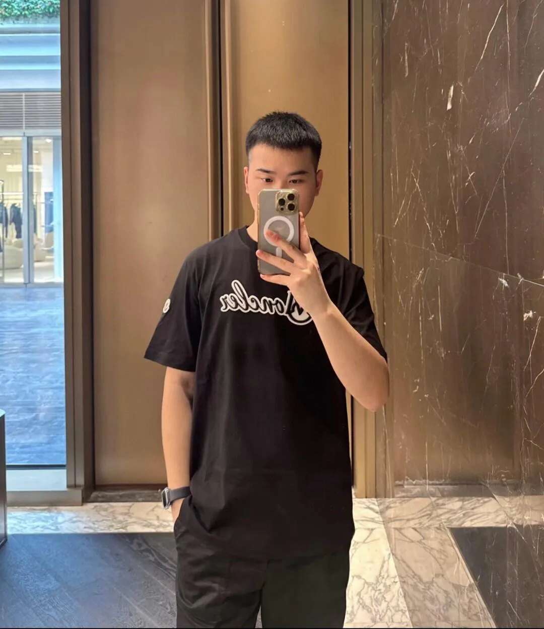 Футболки Мужские Moncler 2740218