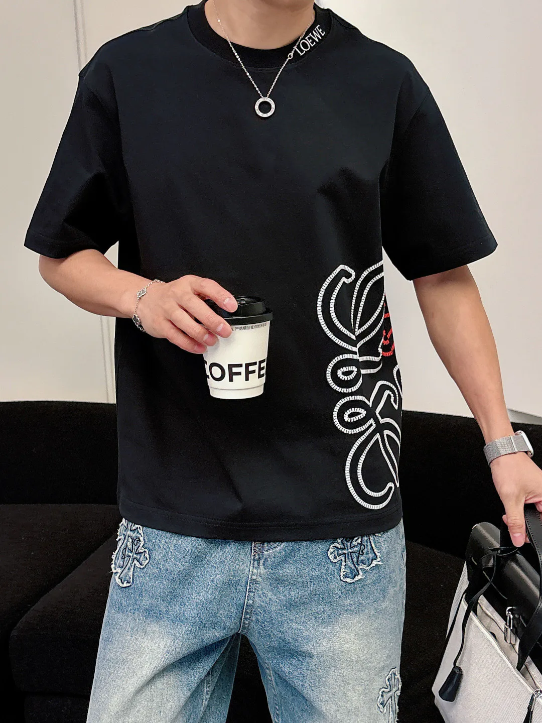 Футболки Мужские Loewe 9526493