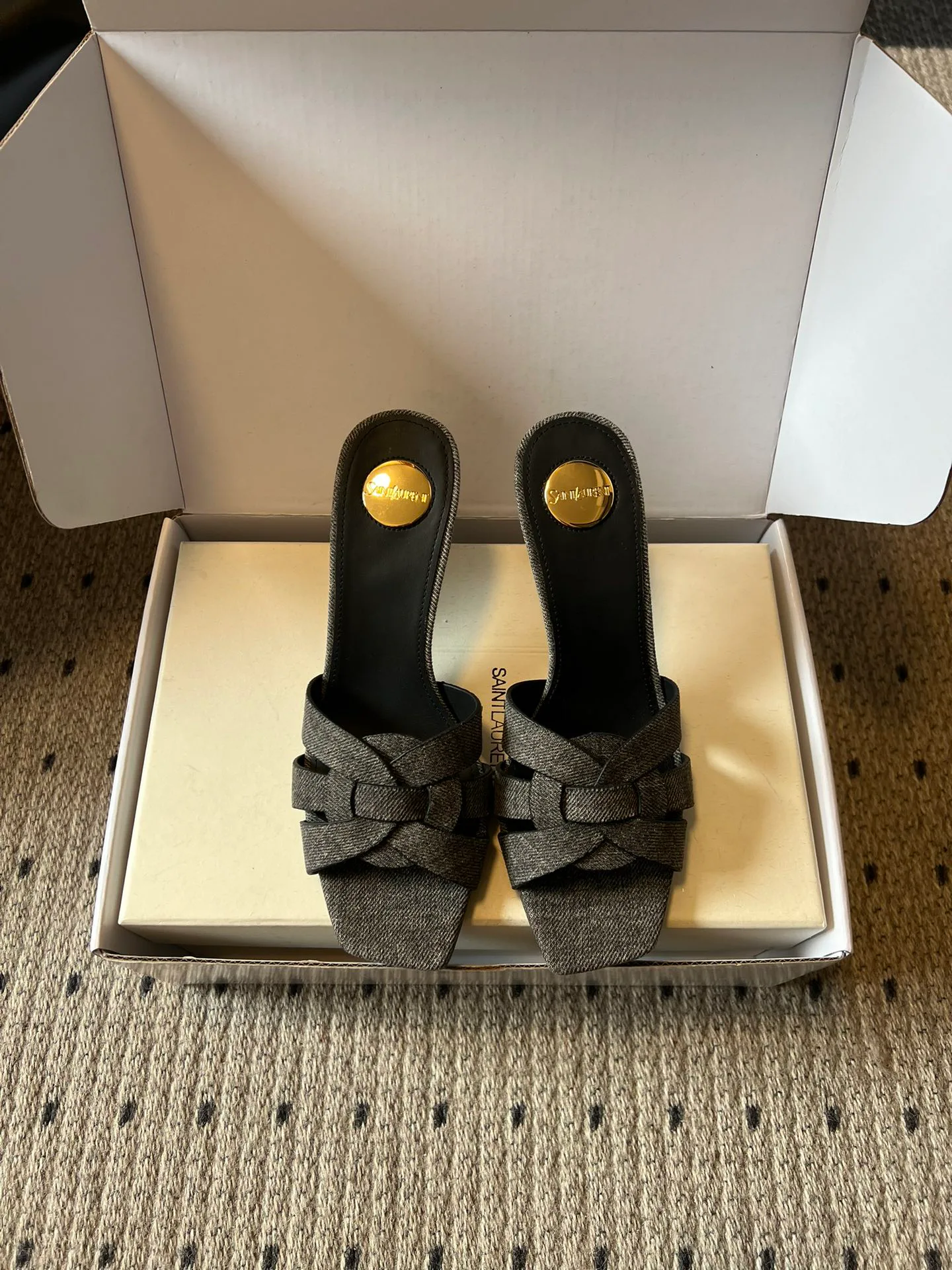 Босоножки Женские Saint Laurent 11239397