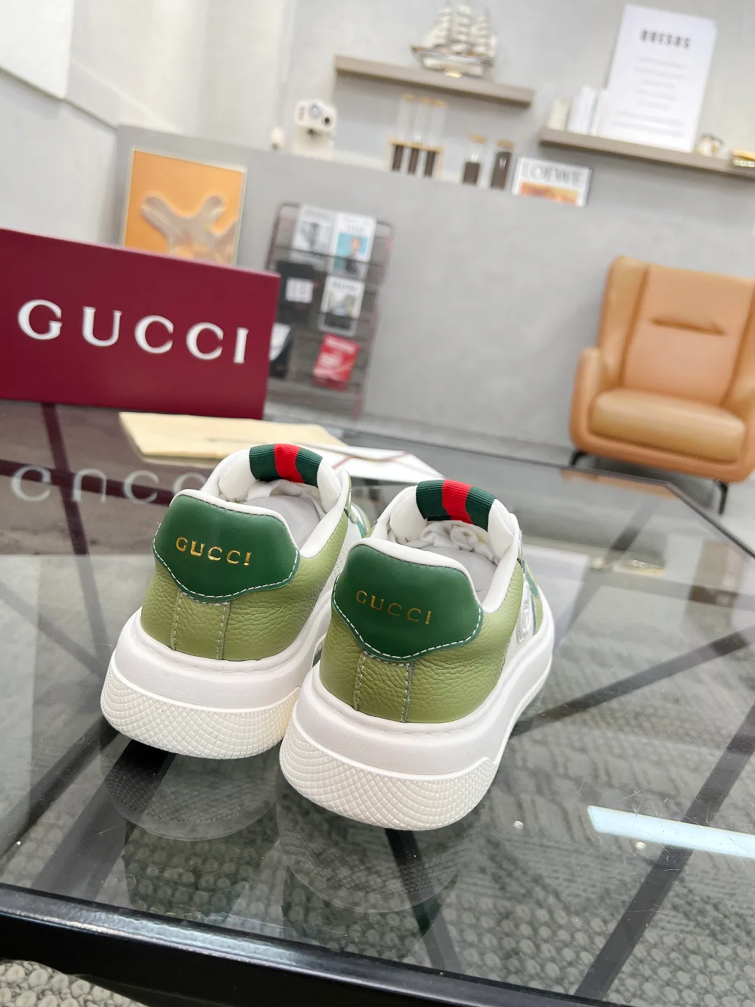 Кроссовки Мужские Gucci 14608
