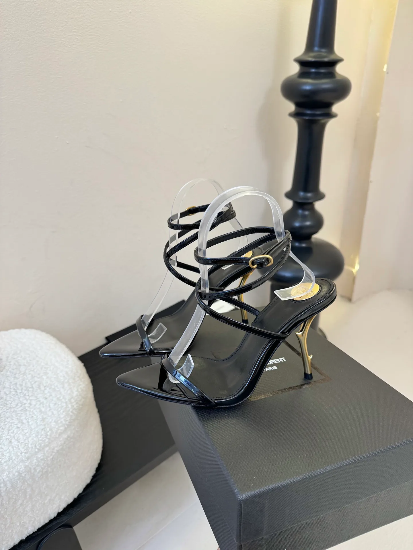 Босоножки Женские Saint Laurent 64883